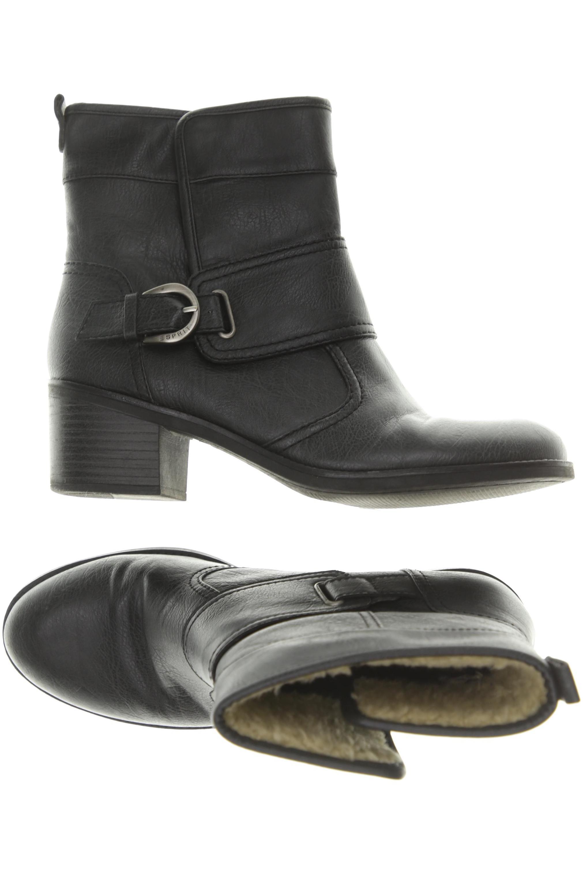 

Esprit Damen Stiefelette, schwarz, Gr. 40