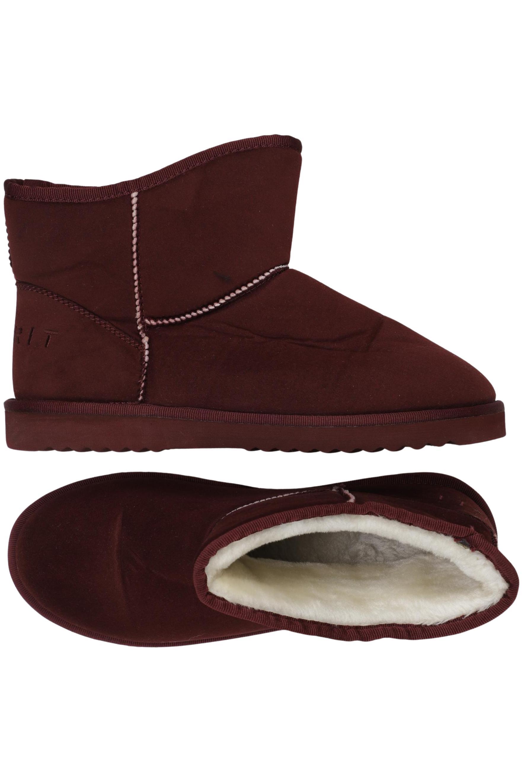 

Esprit Damen Stiefelette, bordeaux, Gr. 41