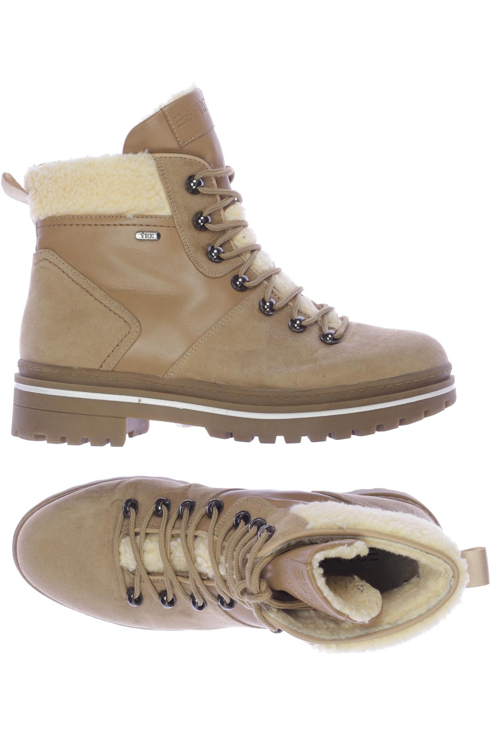 

Esprit Damen Stiefelette, beige, Gr. 38