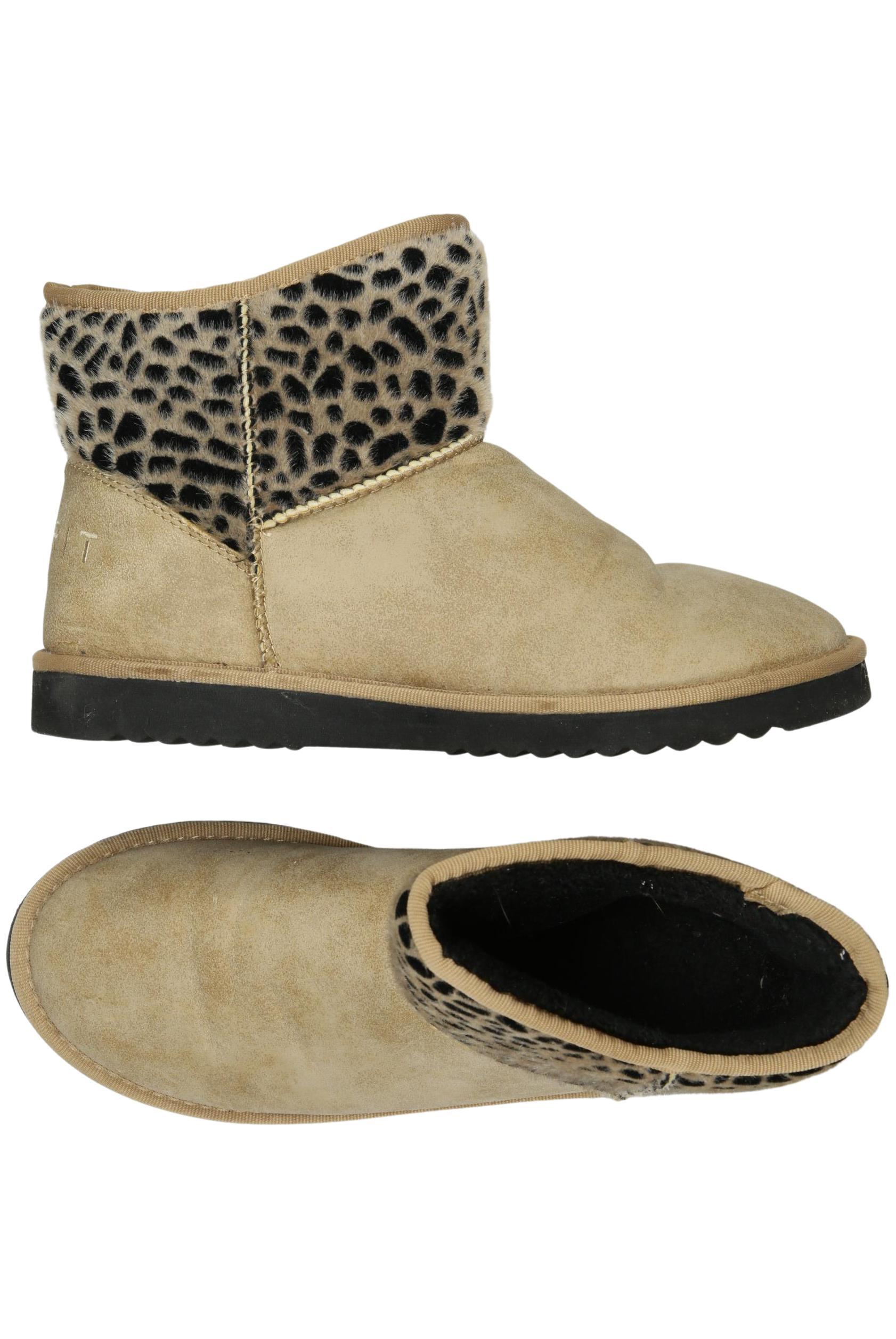

Esprit Damen Stiefelette, beige, Gr. 40