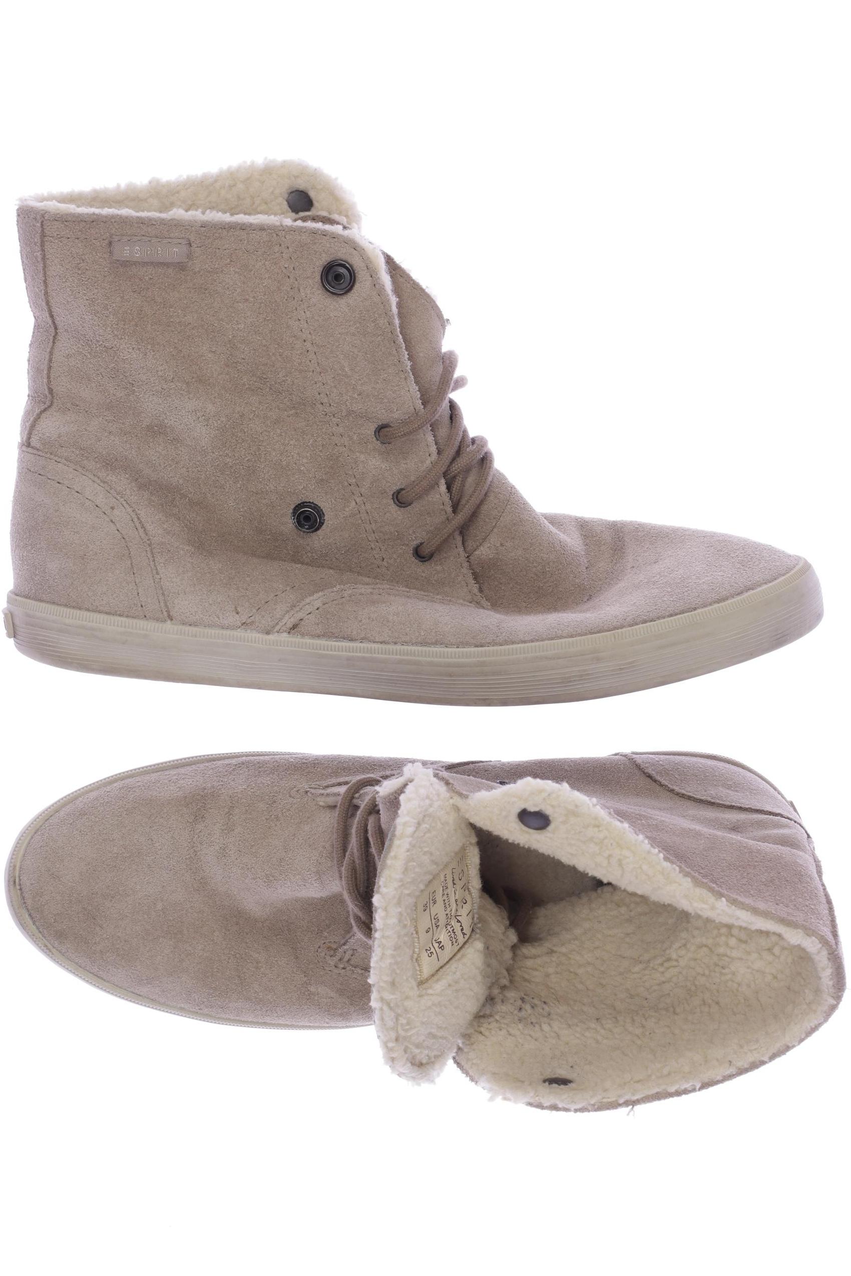 

Esprit Damen Stiefelette, beige, Gr. 39