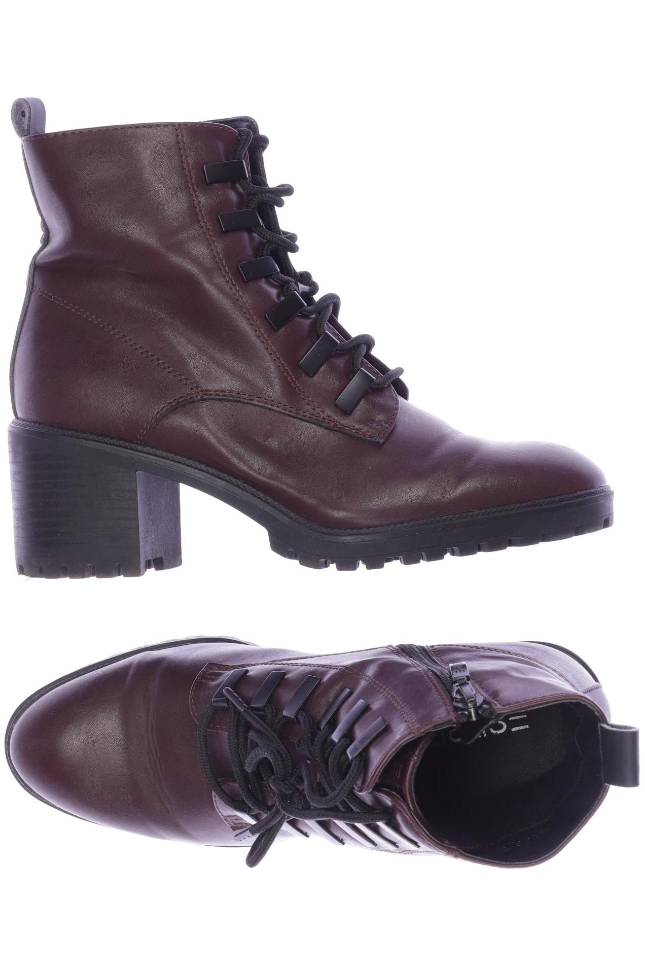 

Esprit Damen Stiefelette, bordeaux, Gr. 38