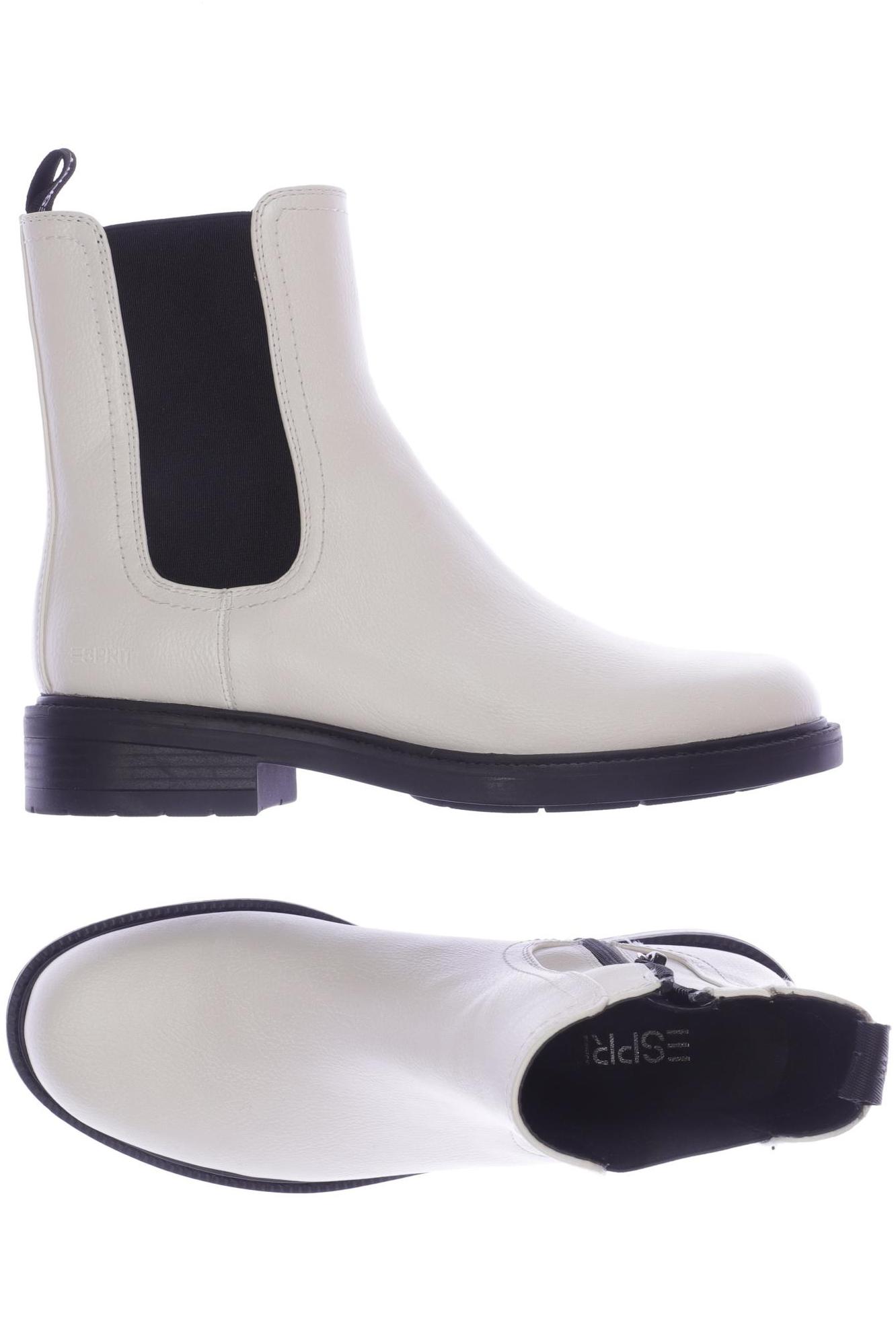 

Esprit Damen Stiefelette, cremeweiß