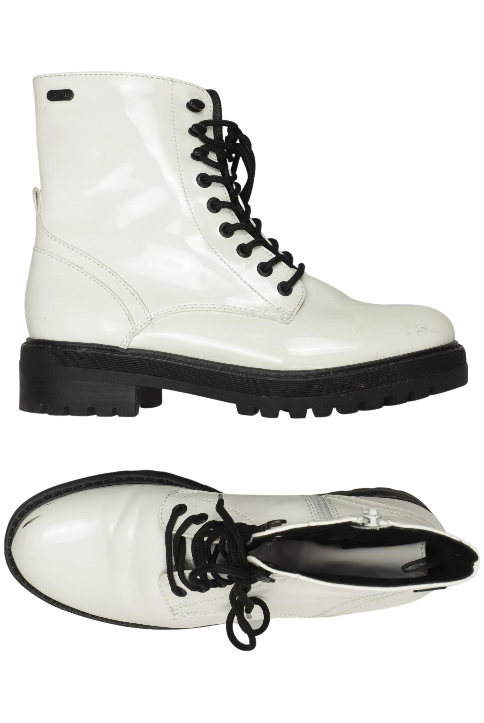 

Esprit Damen Stiefelette, weiß, Gr. 40