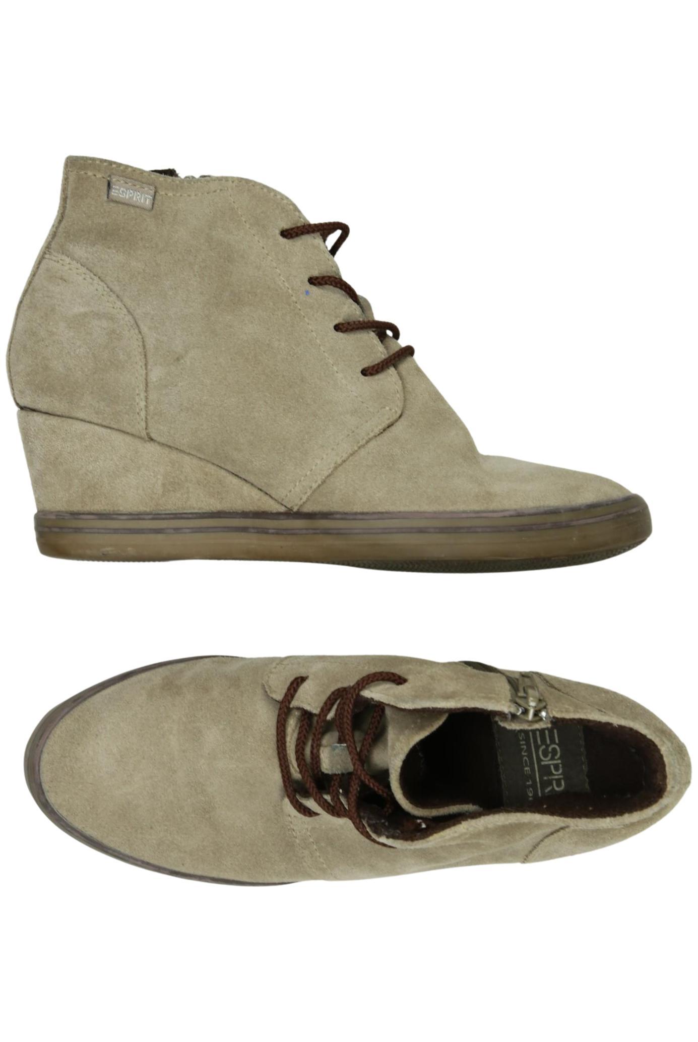 

Esprit Damen Stiefelette, beige, Gr. 40