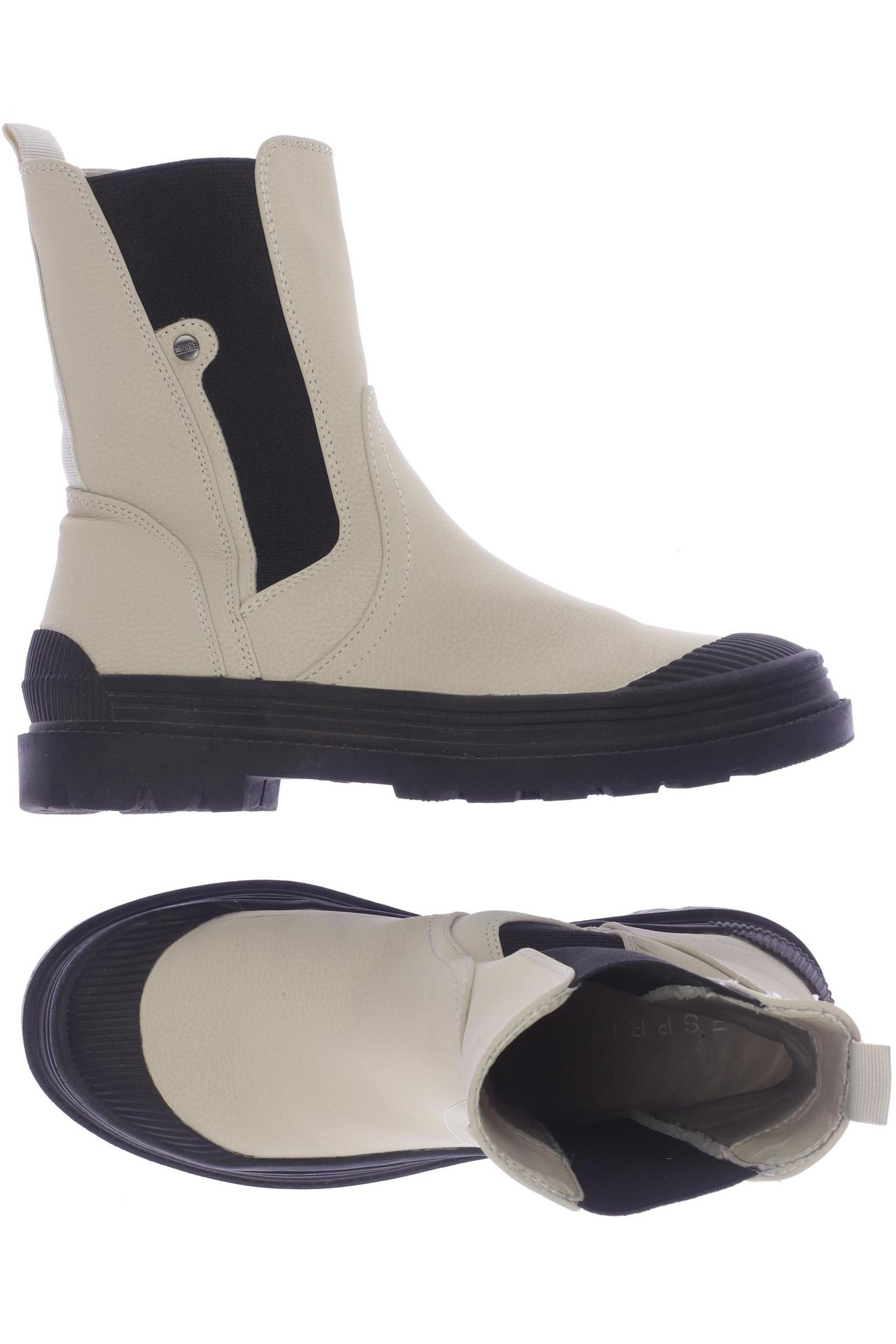 

Esprit Damen Stiefelette, cremeweiß