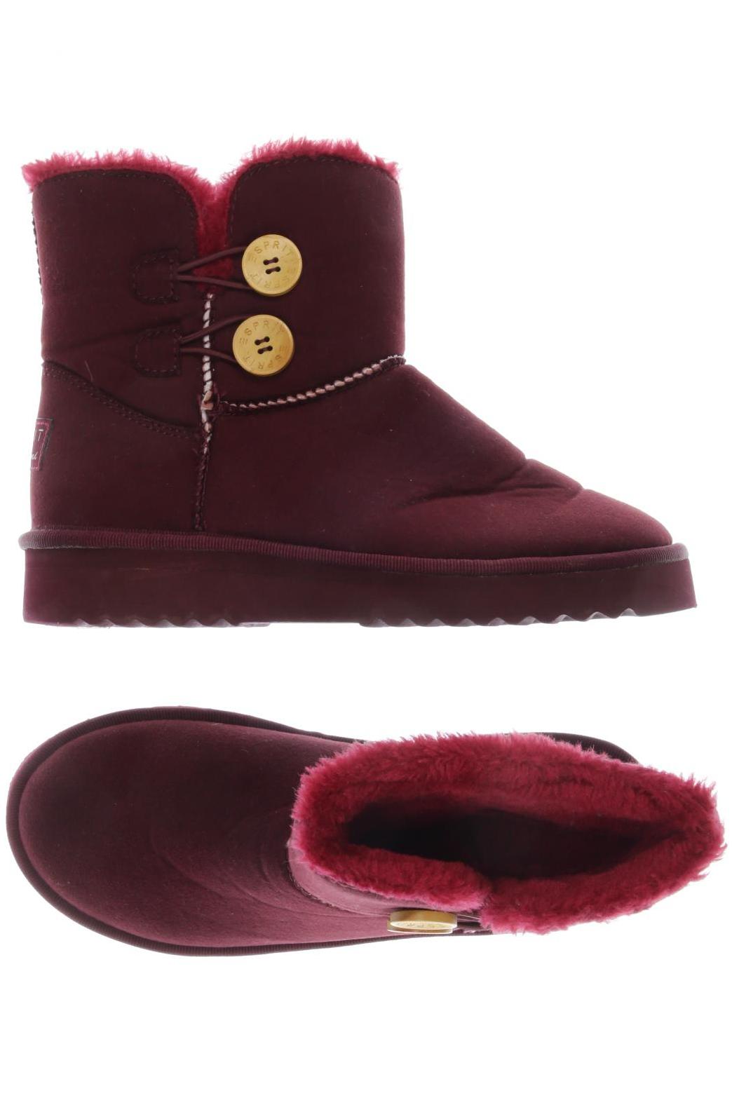 

Esprit Damen Stiefelette, bordeaux, Gr. 37