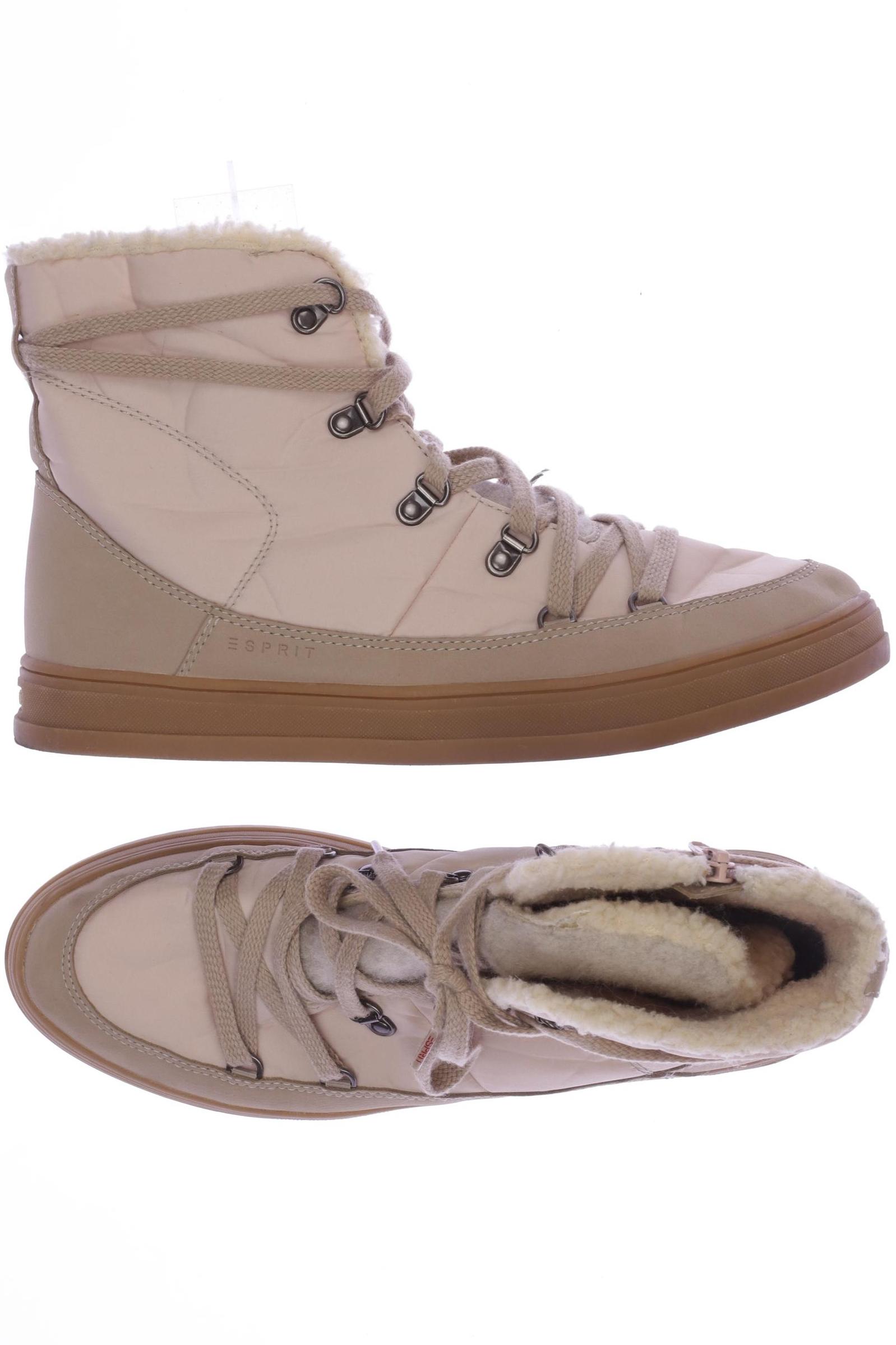 

Esprit Damen Stiefelette, beige, Gr. 40