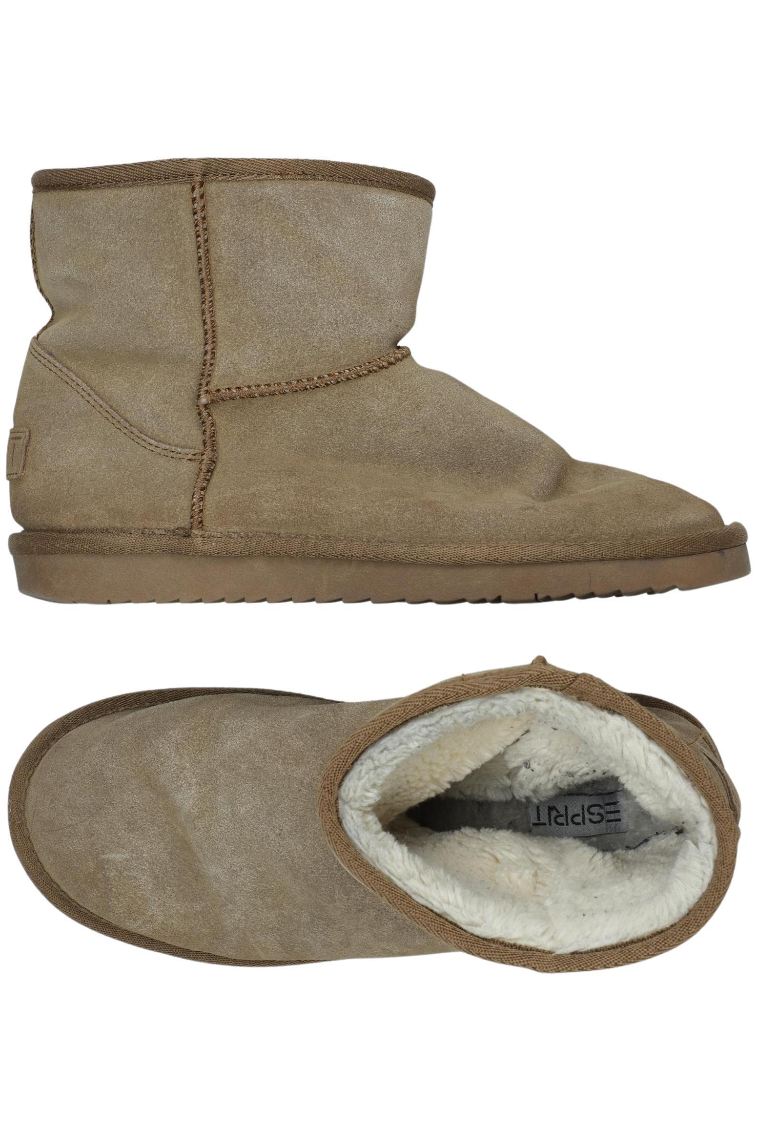 

Esprit Damen Stiefelette, beige, Gr. 40