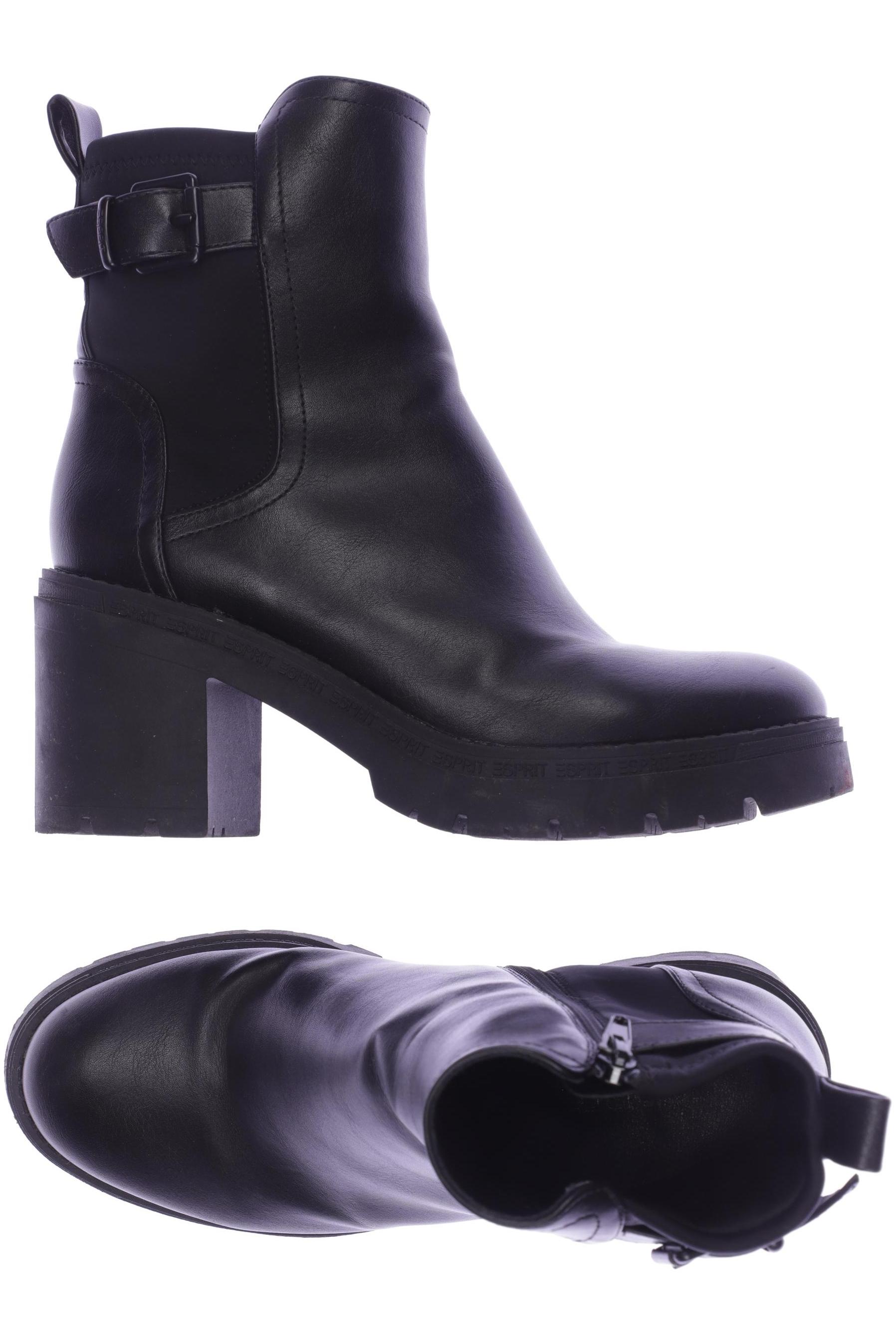 

Esprit Damen Stiefelette, schwarz, Gr. 37