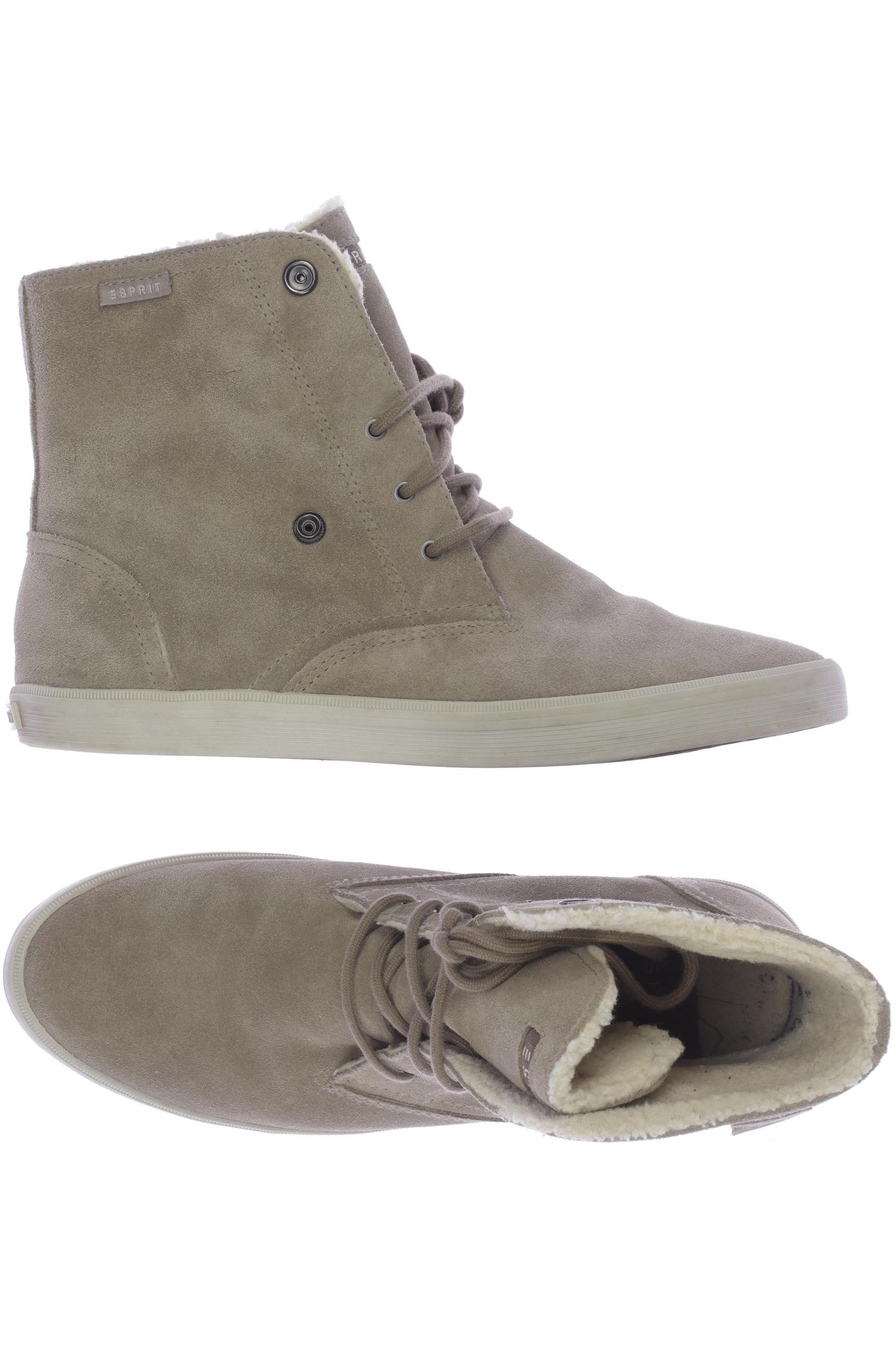 

Esprit Damen Stiefelette, beige, Gr. 40