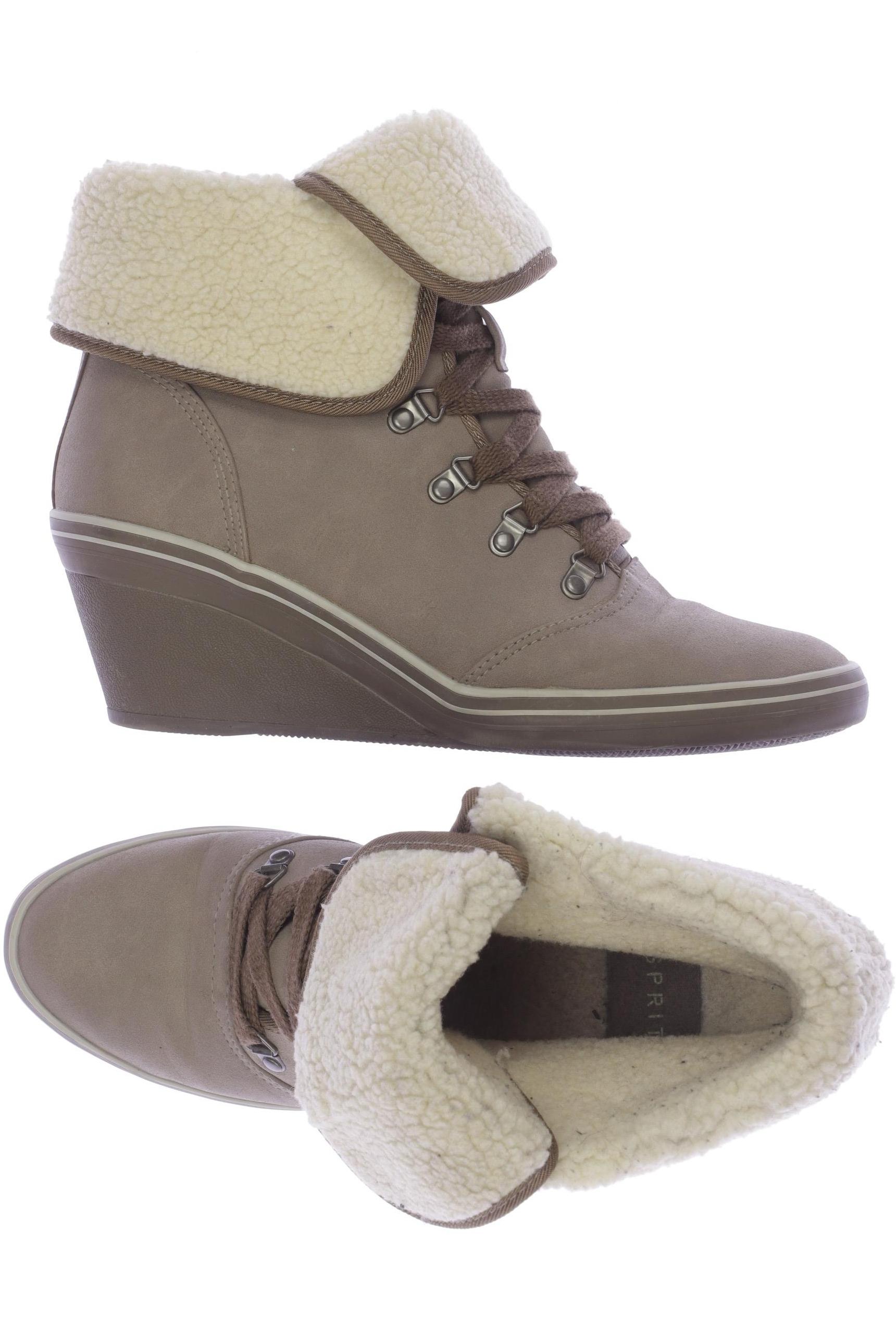 

Esprit Damen Stiefelette, beige, Gr. 42
