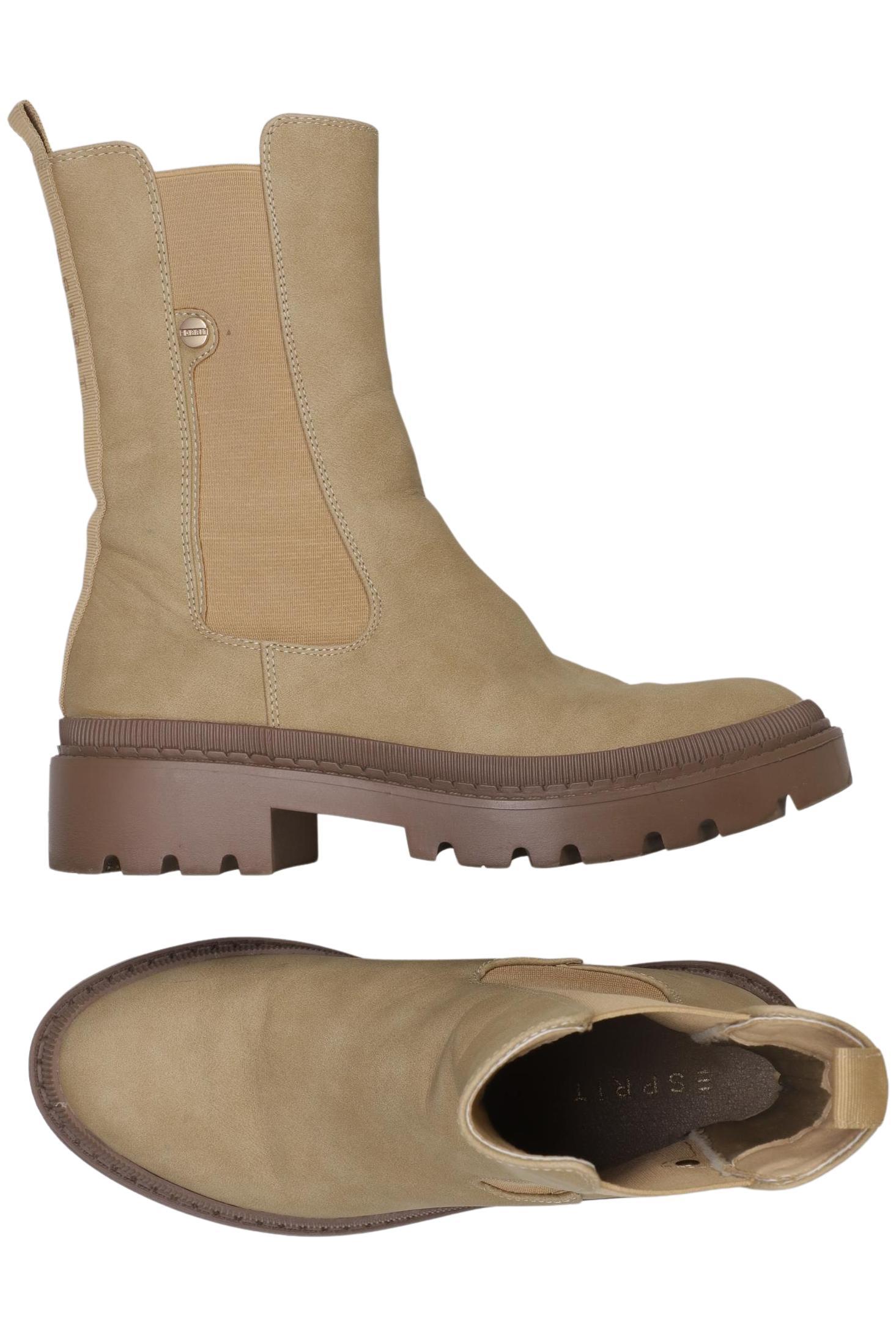 

Esprit Damen Stiefelette, beige, Gr. 37