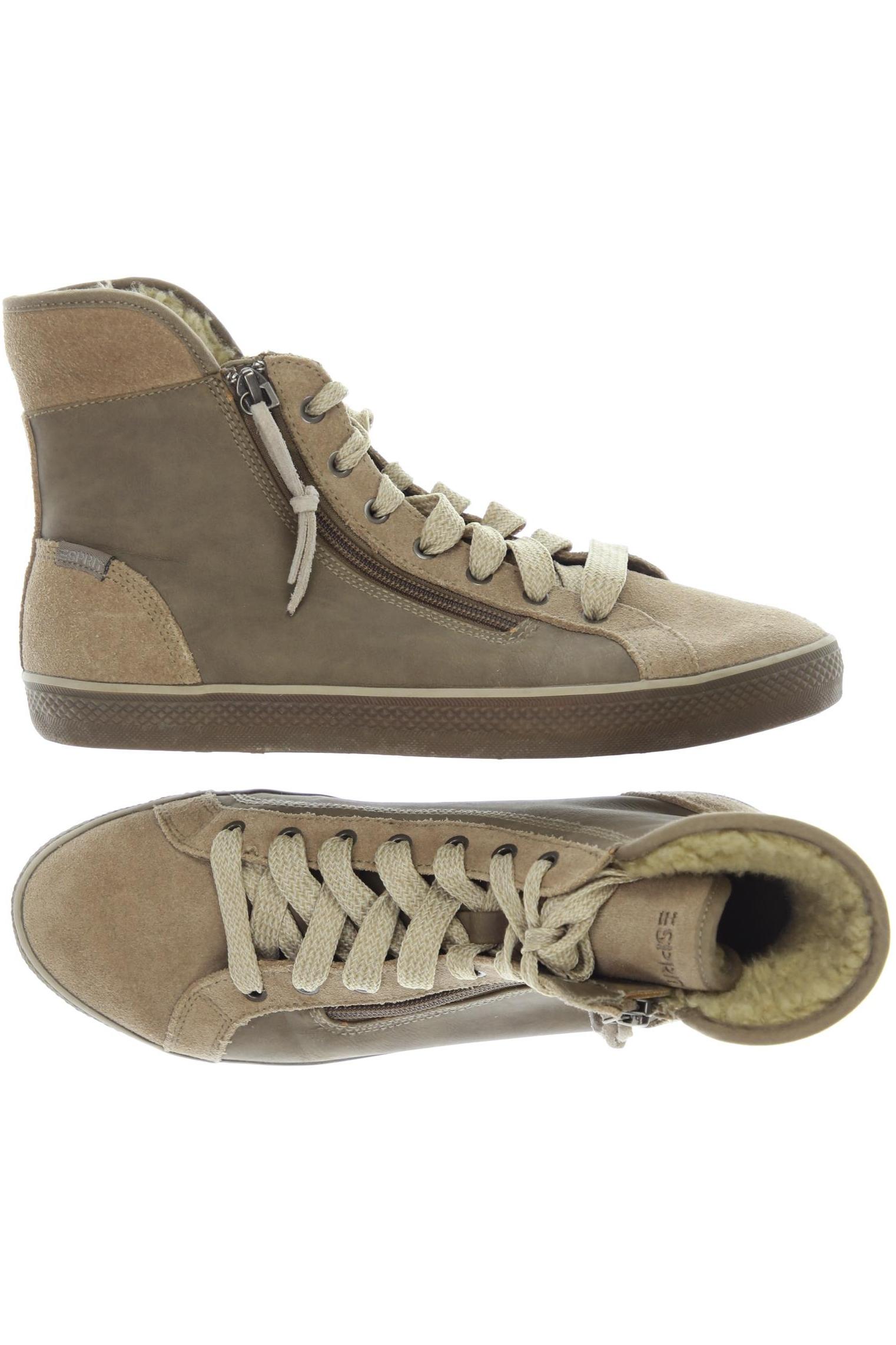 

Esprit Damen Stiefelette, beige, Gr. 40
