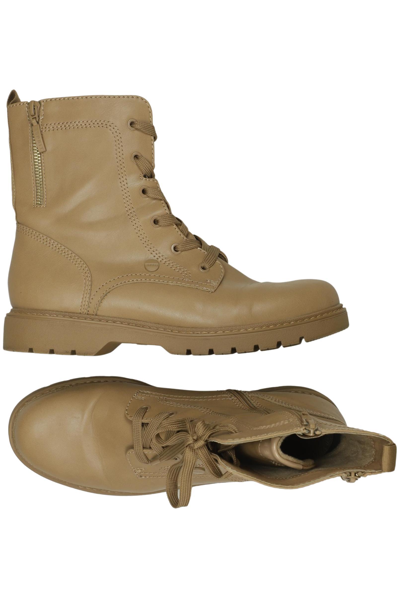 

Esprit Damen Stiefelette, beige, Gr. 42