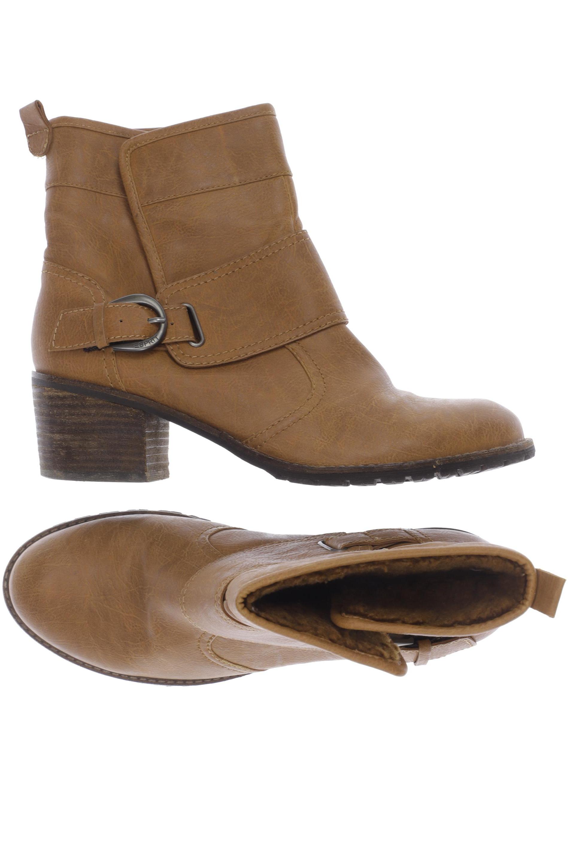 

Esprit Damen Stiefelette, beige, Gr. 40
