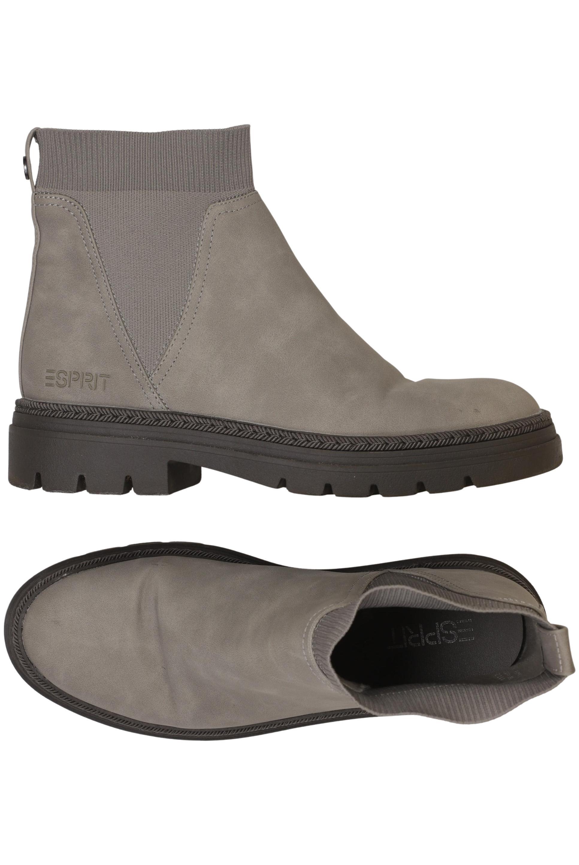 

Esprit Damen Stiefelette, grau, Gr. 40