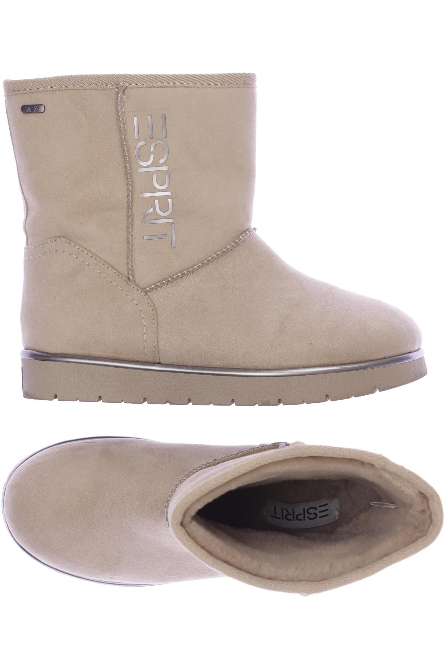

Esprit Damen Stiefelette, beige, Gr. 35