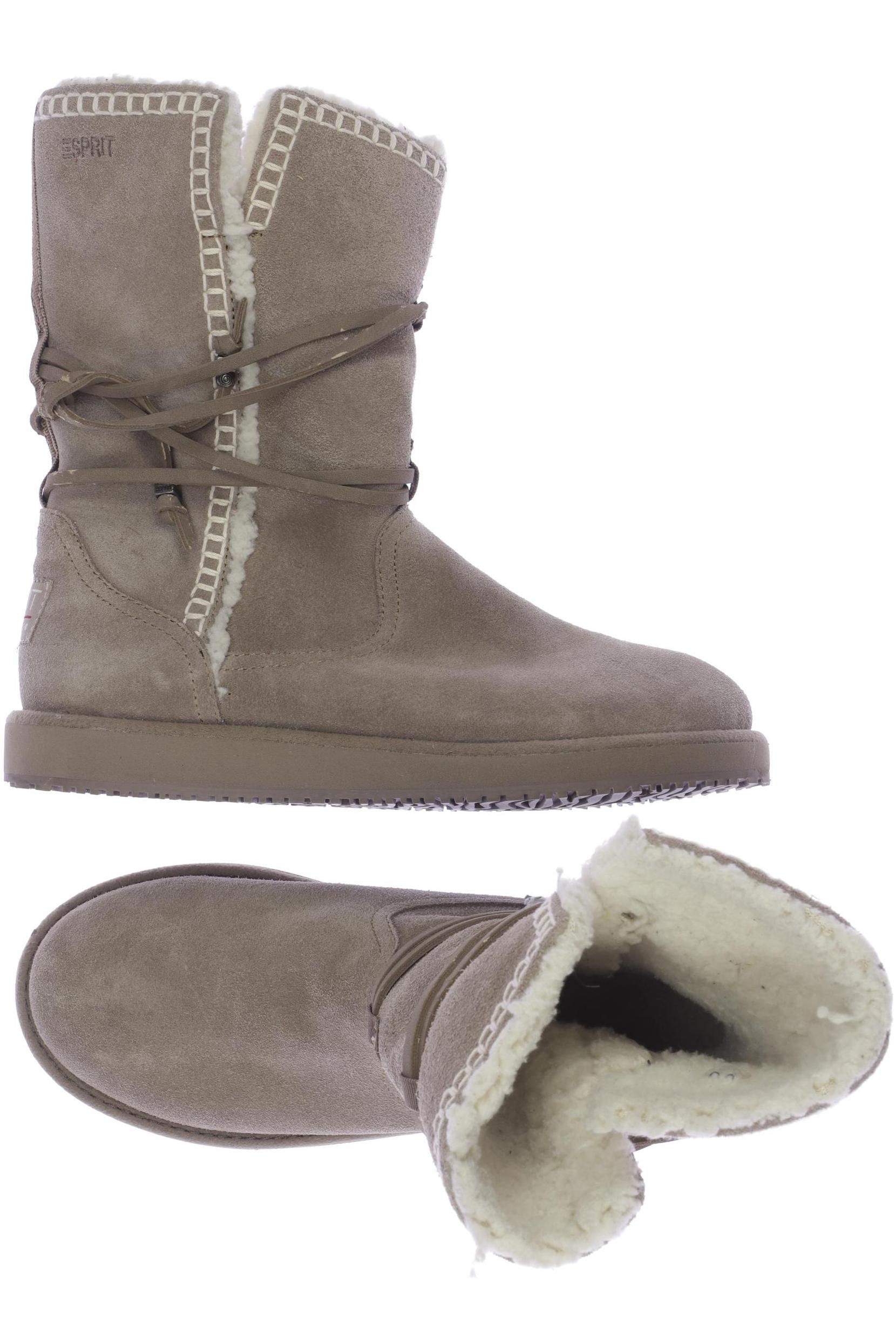 

Esprit Damen Stiefelette, beige, Gr. 38