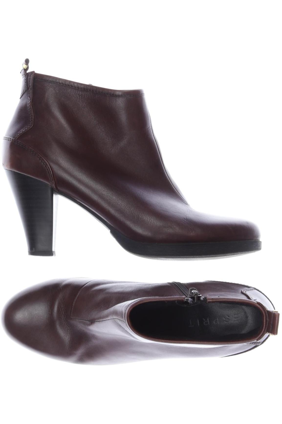 

Esprit Damen Stiefelette, bordeaux, Gr. 39