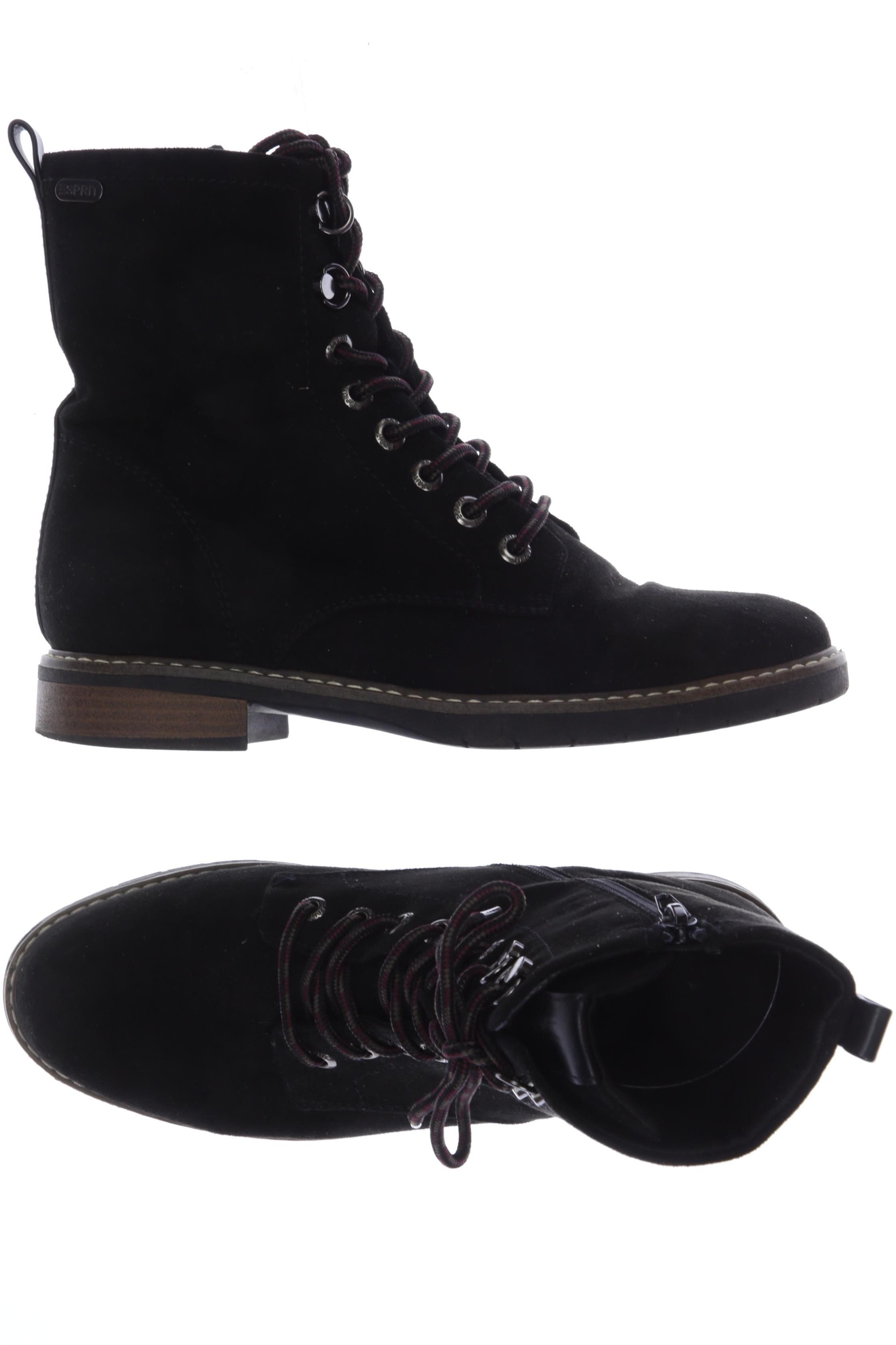 

Esprit Damen Stiefelette, schwarz, Gr. 38