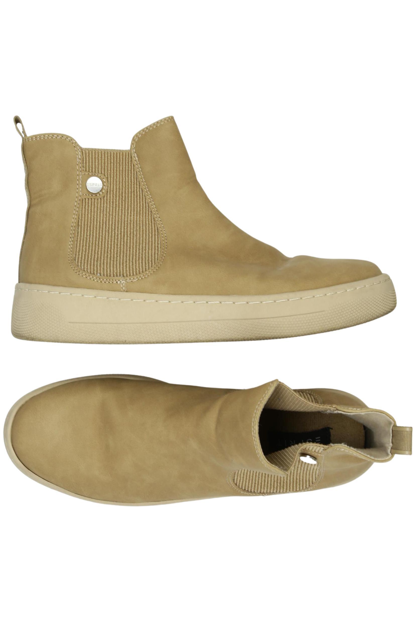 

Esprit Damen Stiefelette, beige, Gr. 40