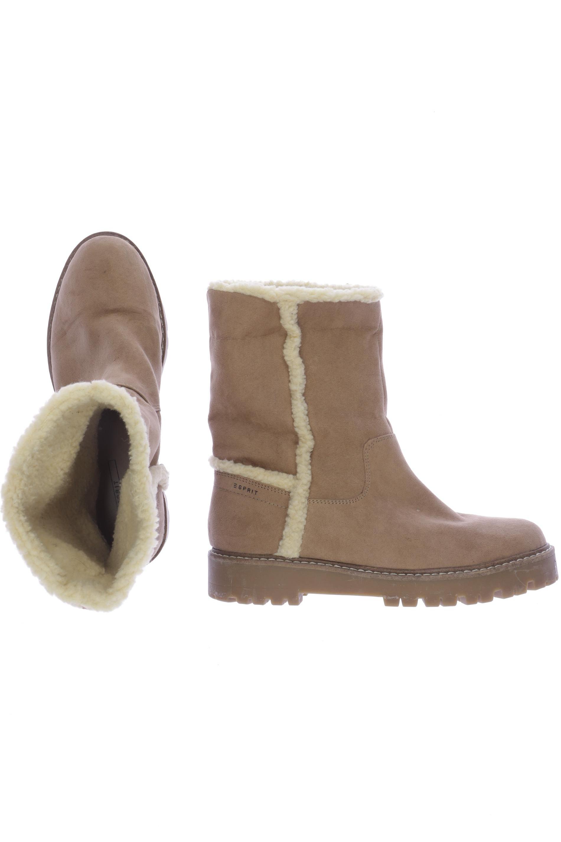 

Esprit Damen Stiefelette, beige, Gr. 40