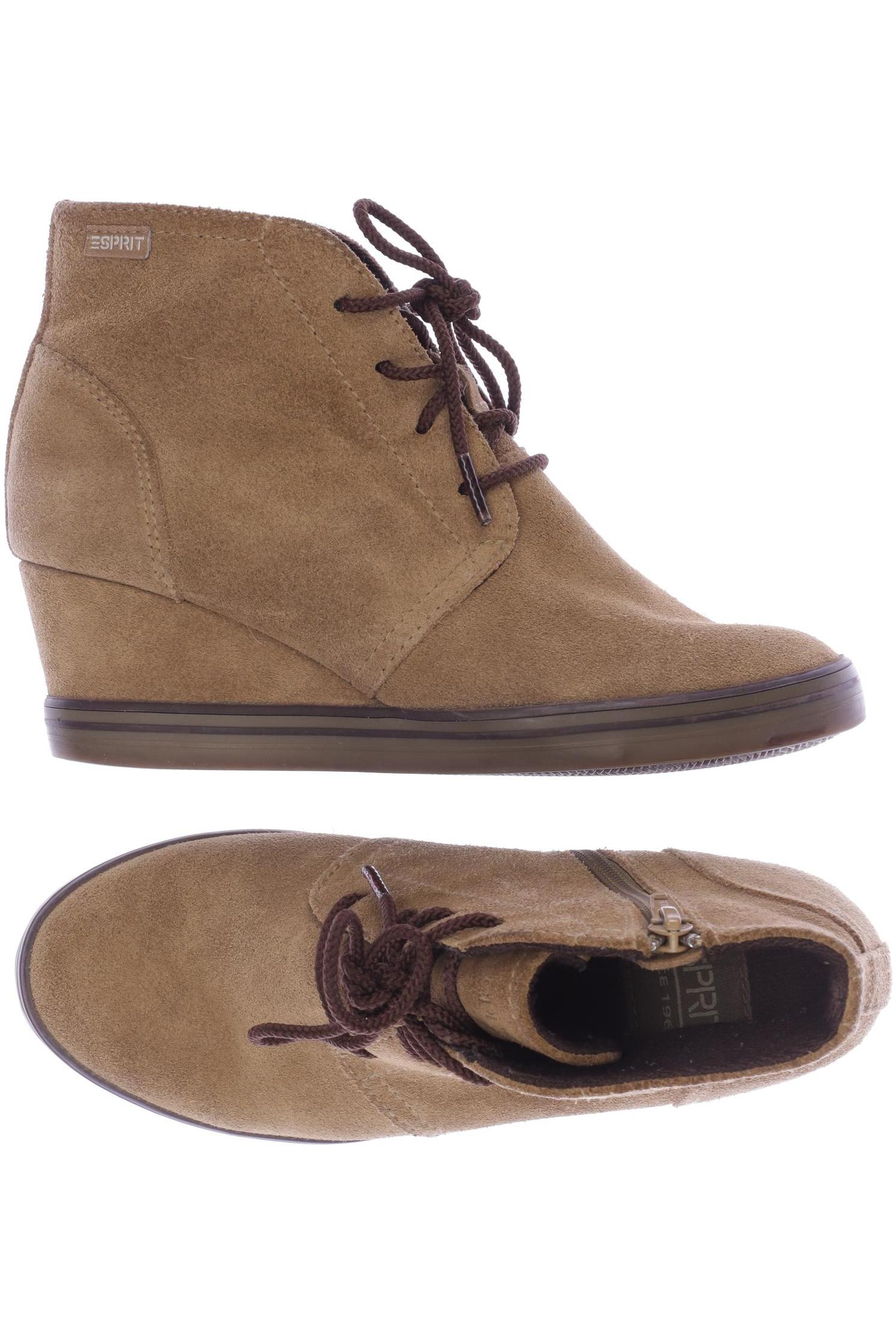 

Esprit Damen Stiefelette, beige, Gr. 37