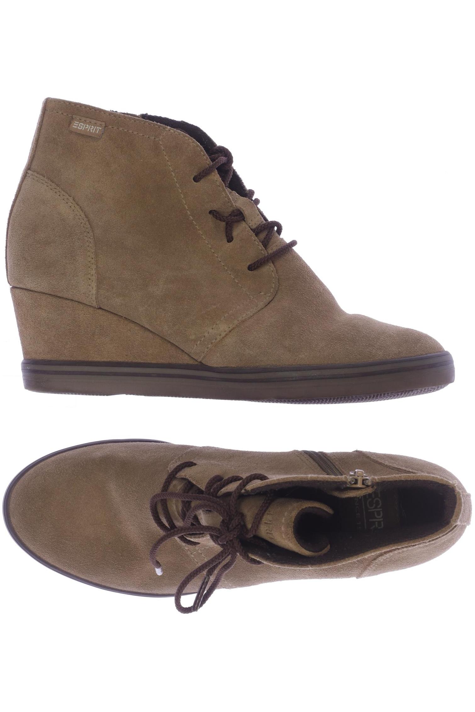 

Esprit Damen Stiefelette, beige, Gr. 41