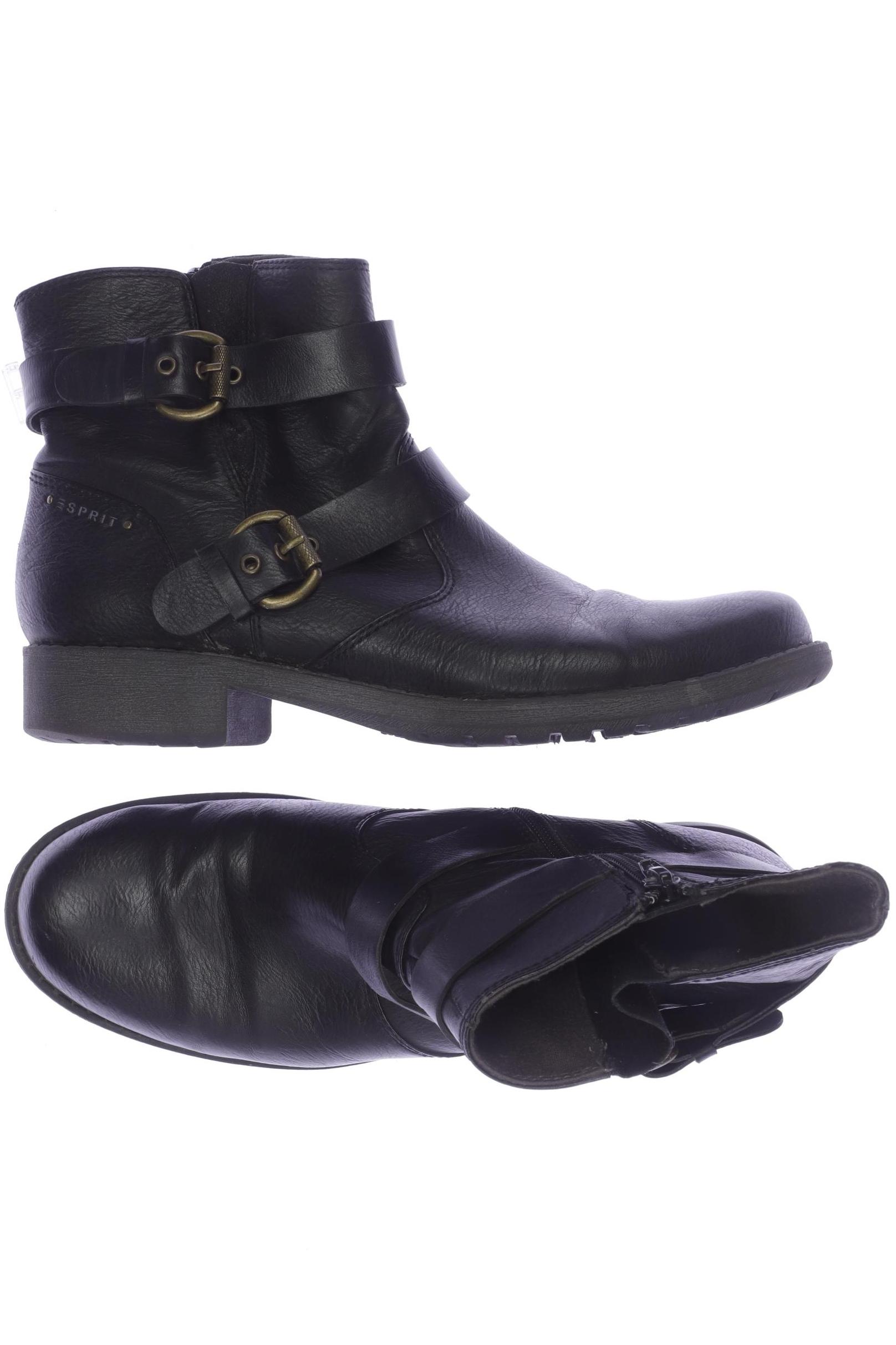 

Esprit Damen Stiefelette, schwarz, Gr. 40
