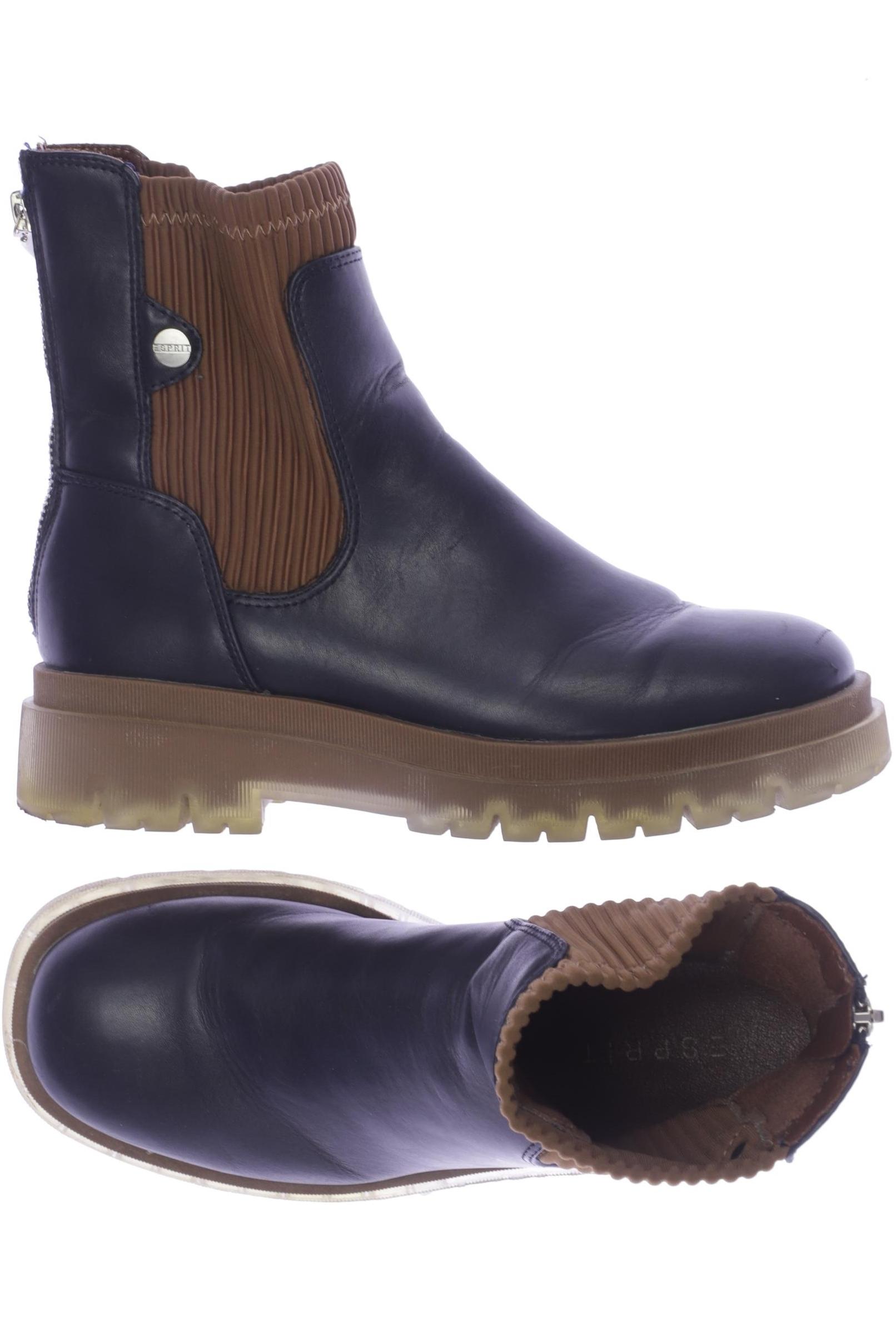 

Esprit Damen Stiefelette, marineblau, Gr. 38