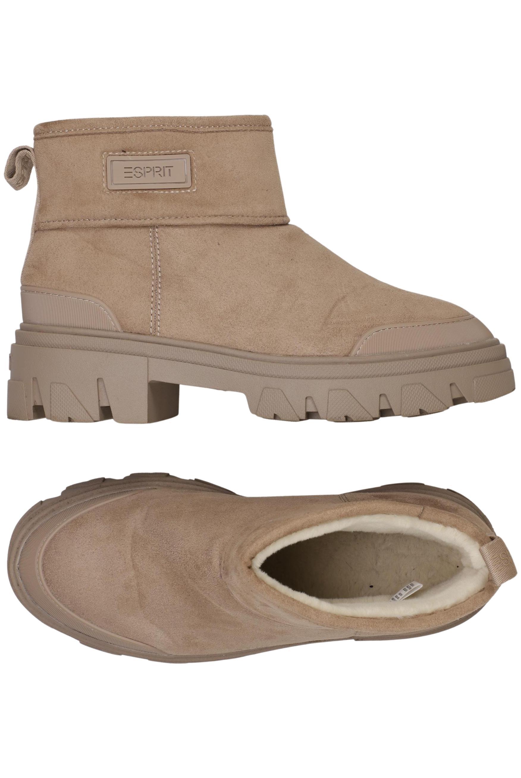 

Esprit Damen Stiefelette, beige, Gr. 38