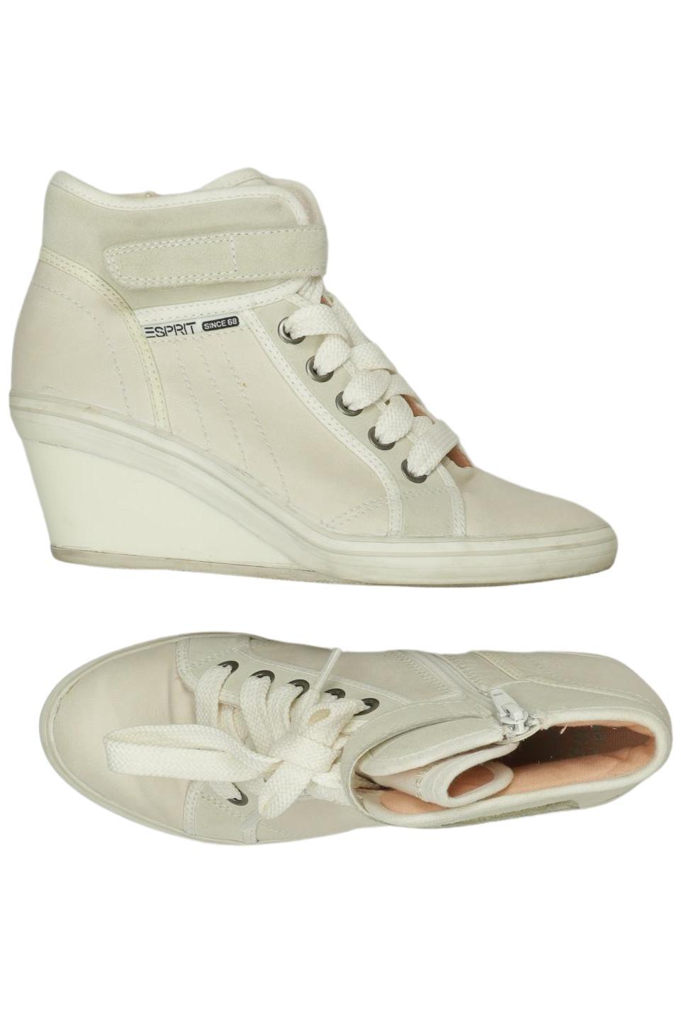 

Esprit Damen Stiefelette, cremeweiß, Gr. 40