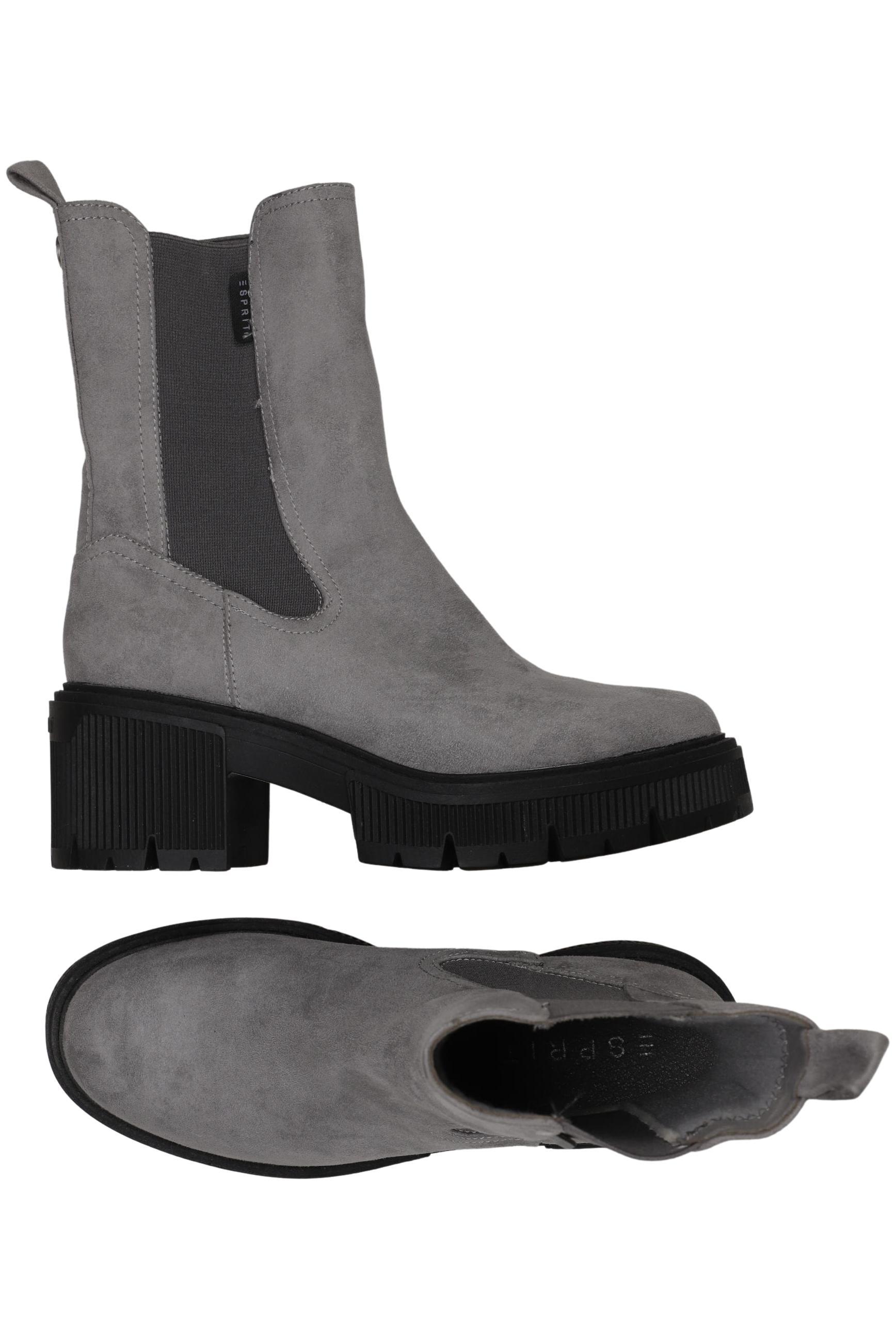 

Esprit Damen Stiefelette, grau, Gr. 38