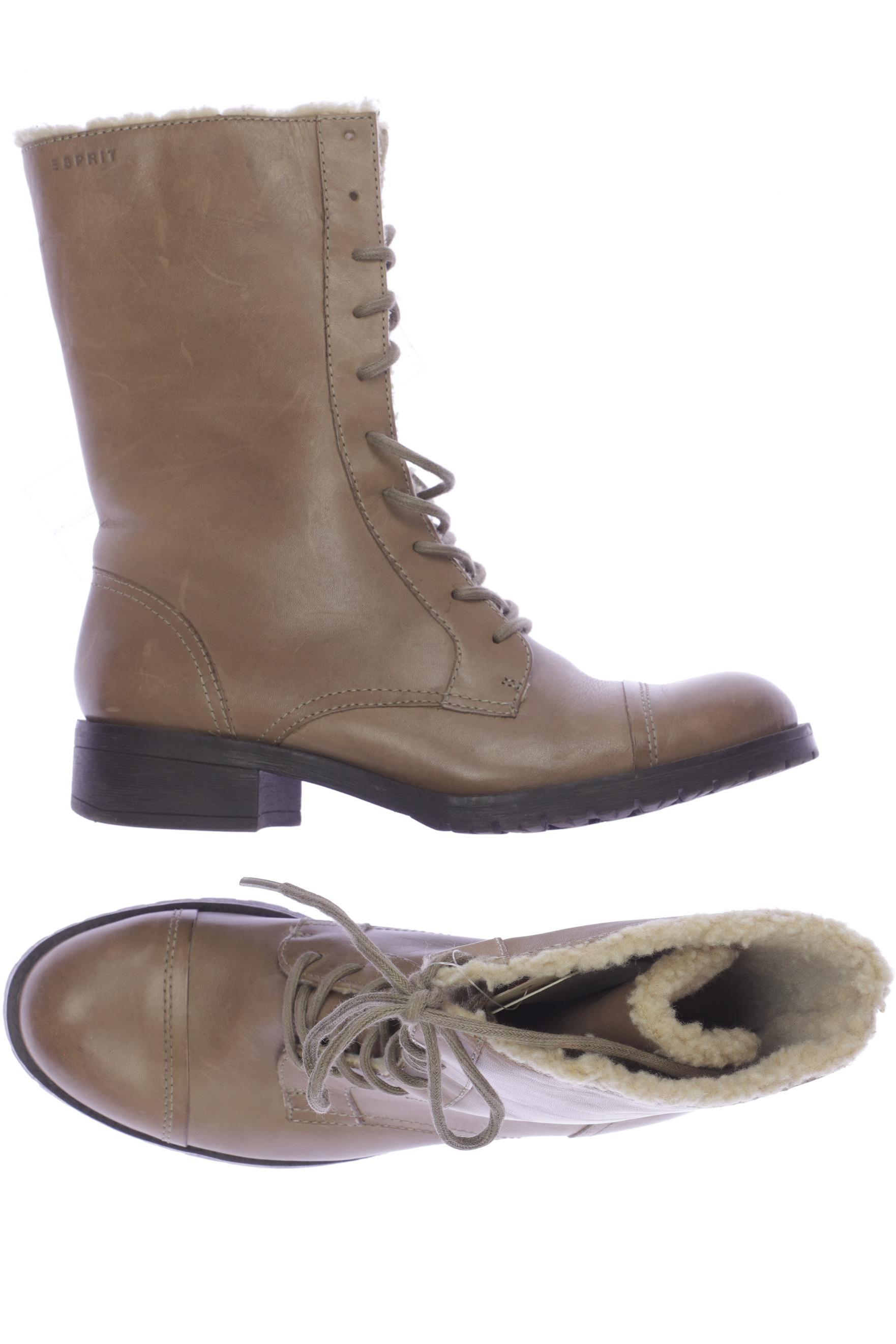 

Esprit Damen Stiefelette, beige, Gr. 38