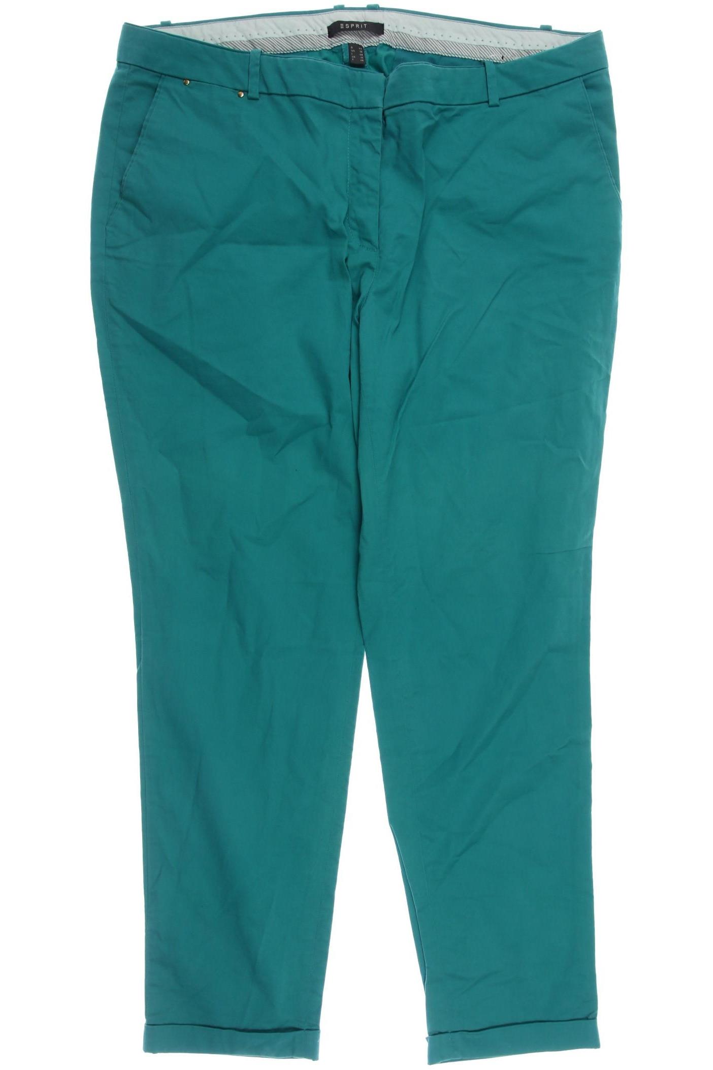 

Esprit Damen Stoffhose, türkis, Gr. 44