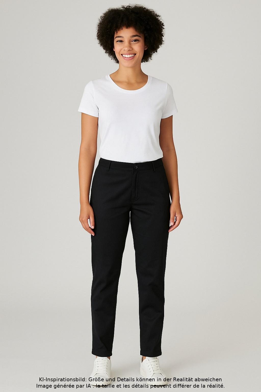 

Esprit Damen Stoffhose, marineblau, Gr. 38