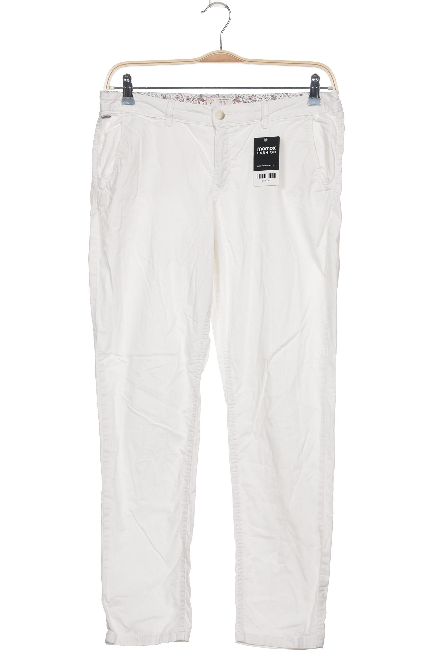 

Esprit Damen Stoffhose, weiß, Gr. 38