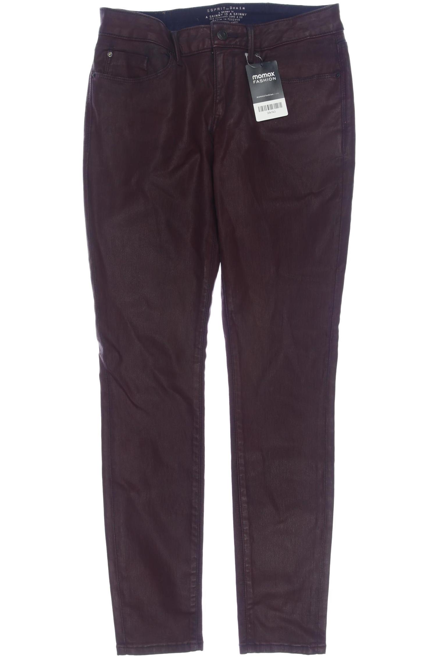 

Esprit Damen Stoffhose, bordeaux, Gr. 28