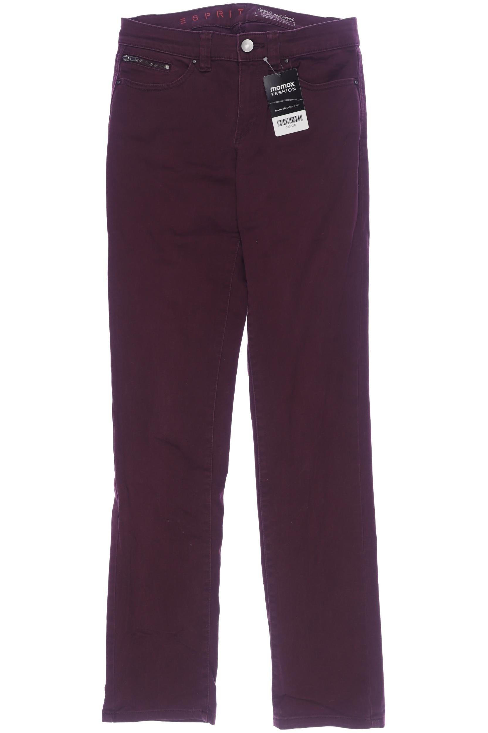 

Esprit Damen Stoffhose, bordeaux, Gr. 34