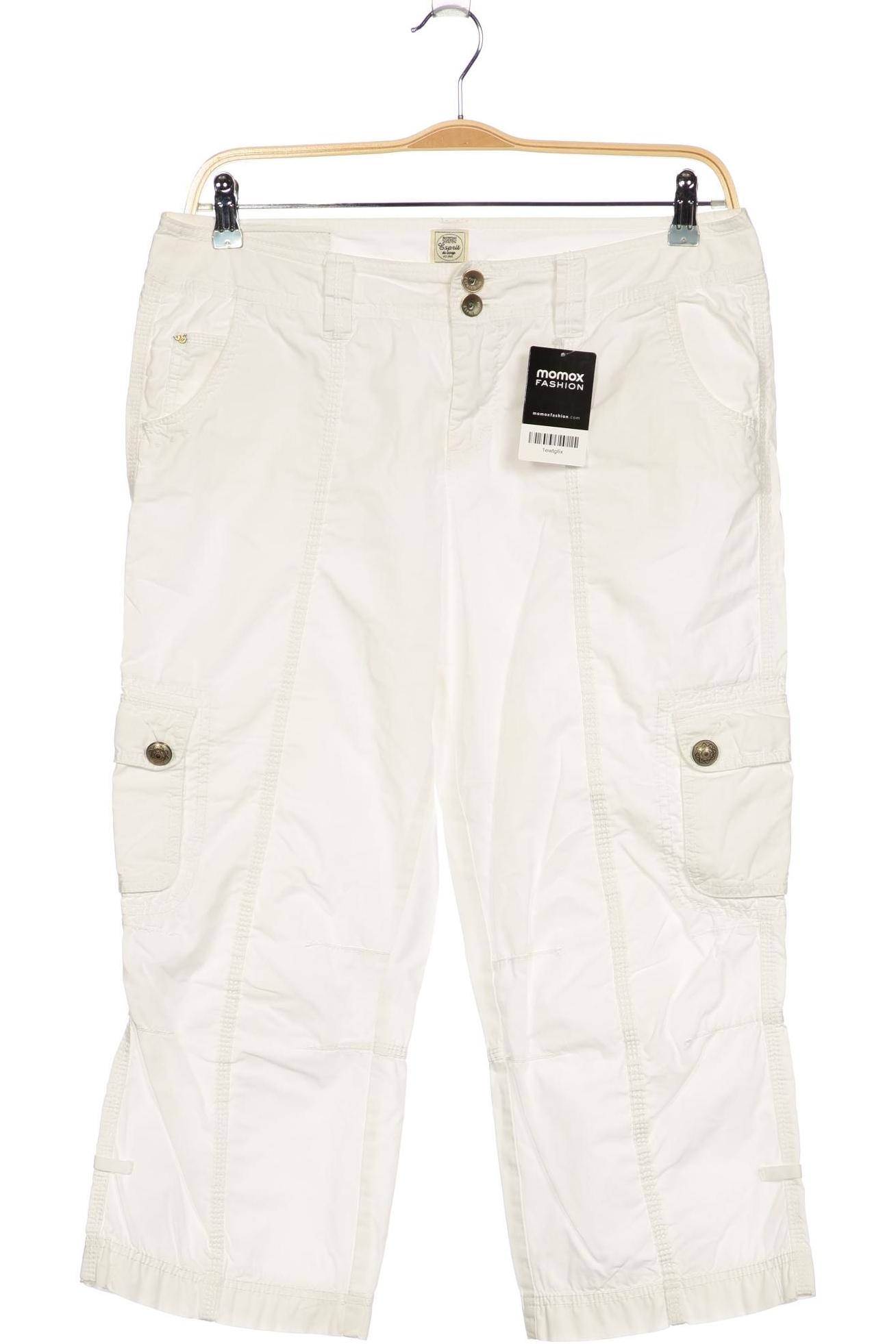 

Esprit Damen Stoffhose, weiß, Gr. 42