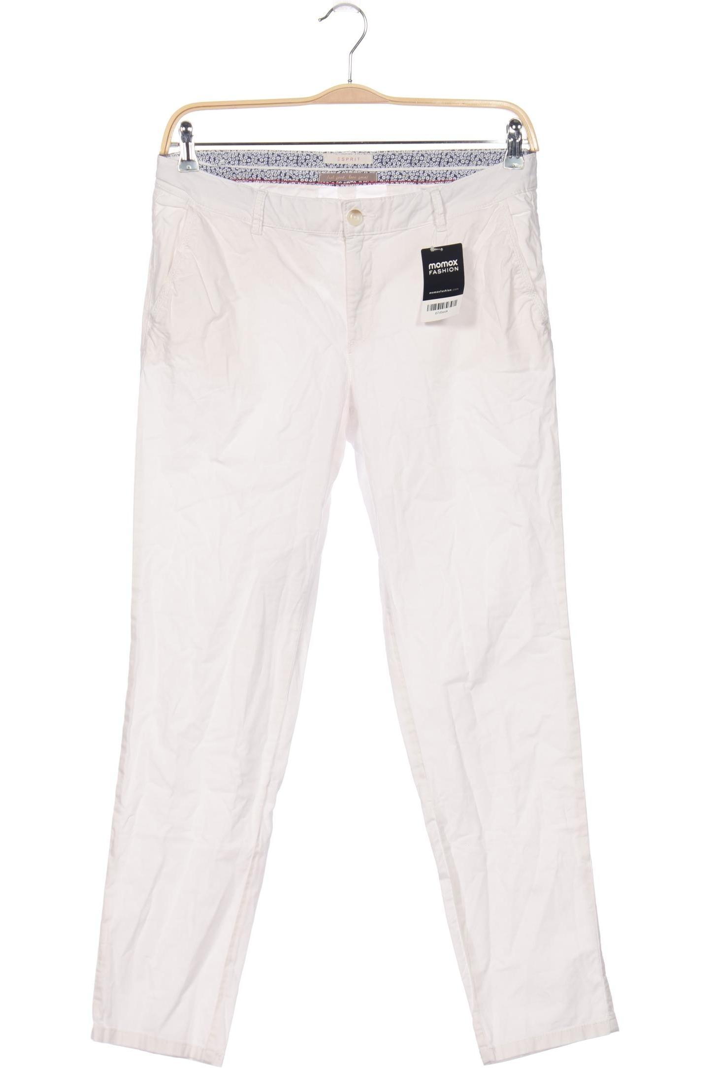 

Esprit Damen Stoffhose, weiß, Gr. 38