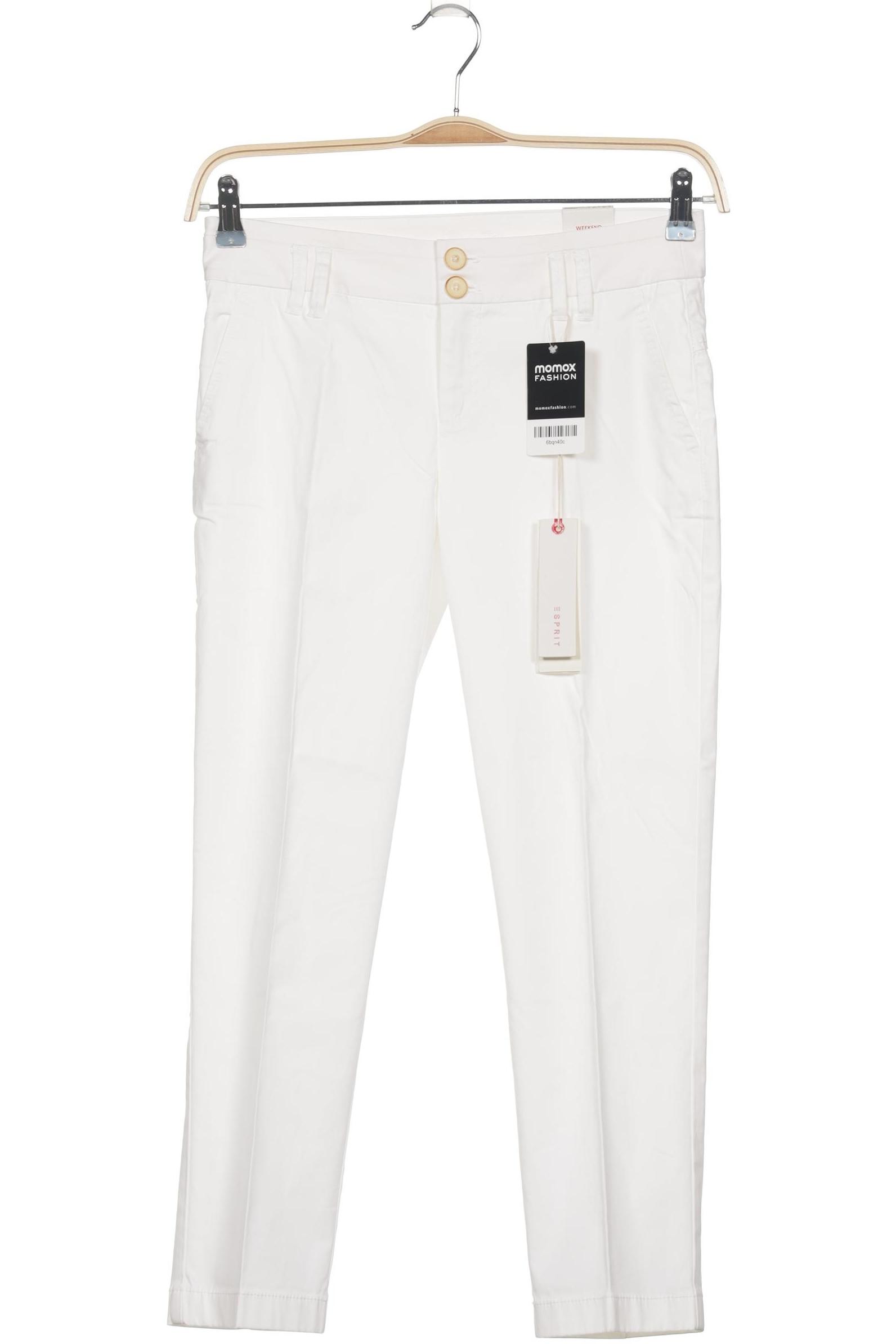 

Esprit Damen Stoffhose, weiß, Gr. 26