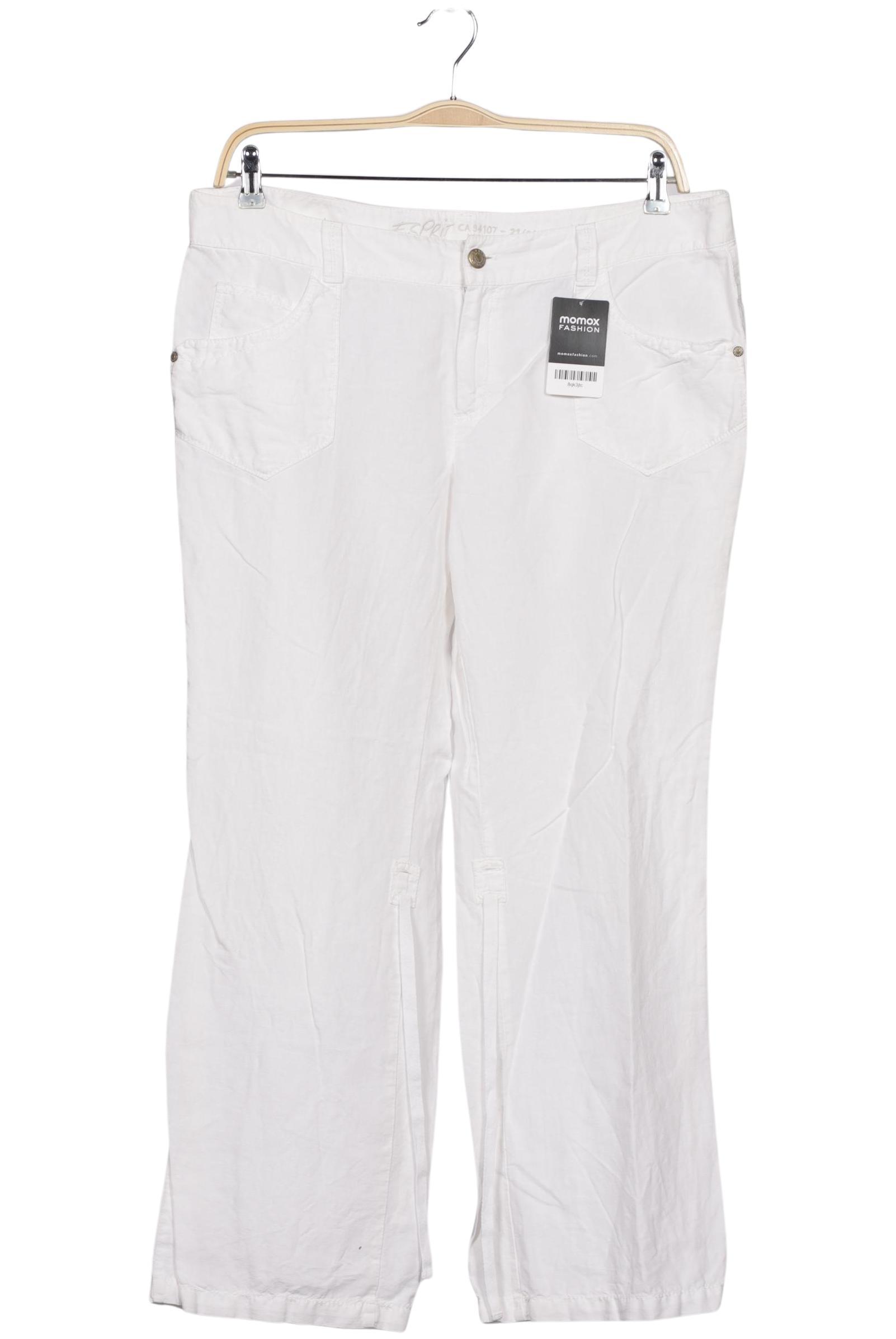 

Esprit Damen Stoffhose, weiß, Gr. 44