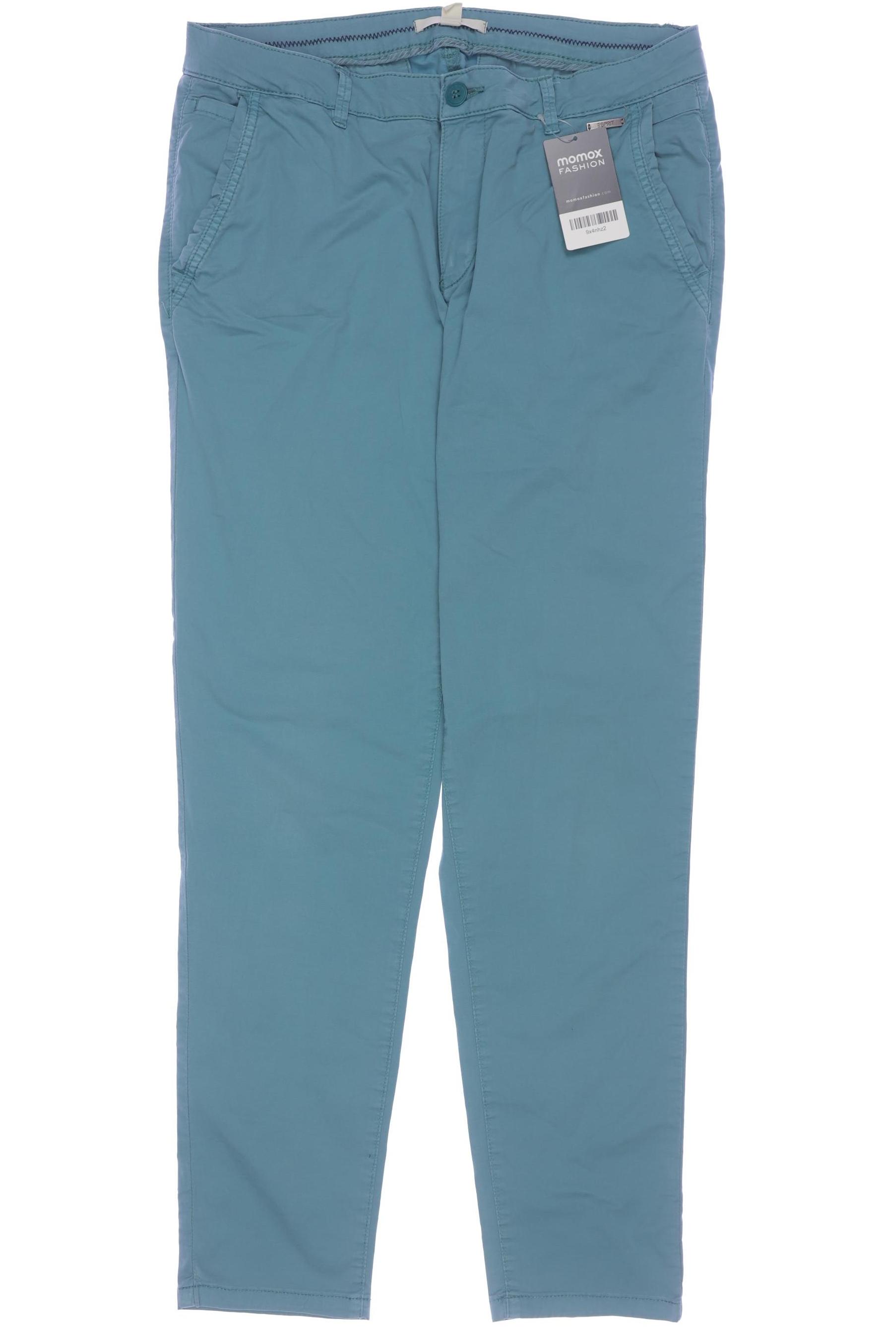 

Esprit Damen Stoffhose, türkis, Gr. 38