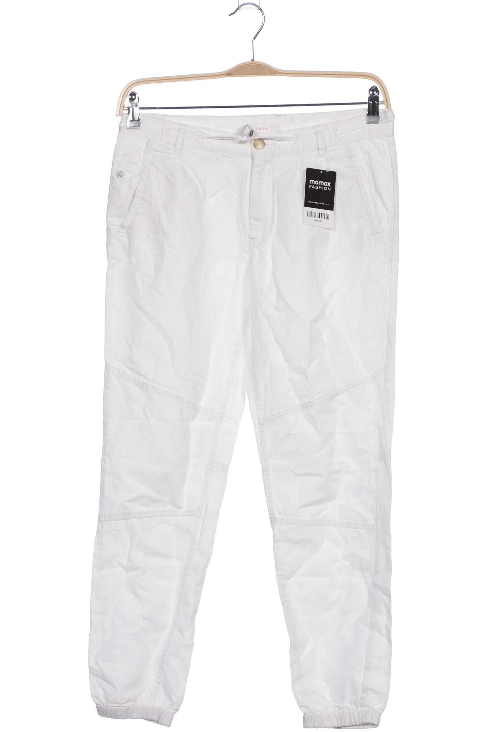 

Esprit Damen Stoffhose, weiß, Gr. 28