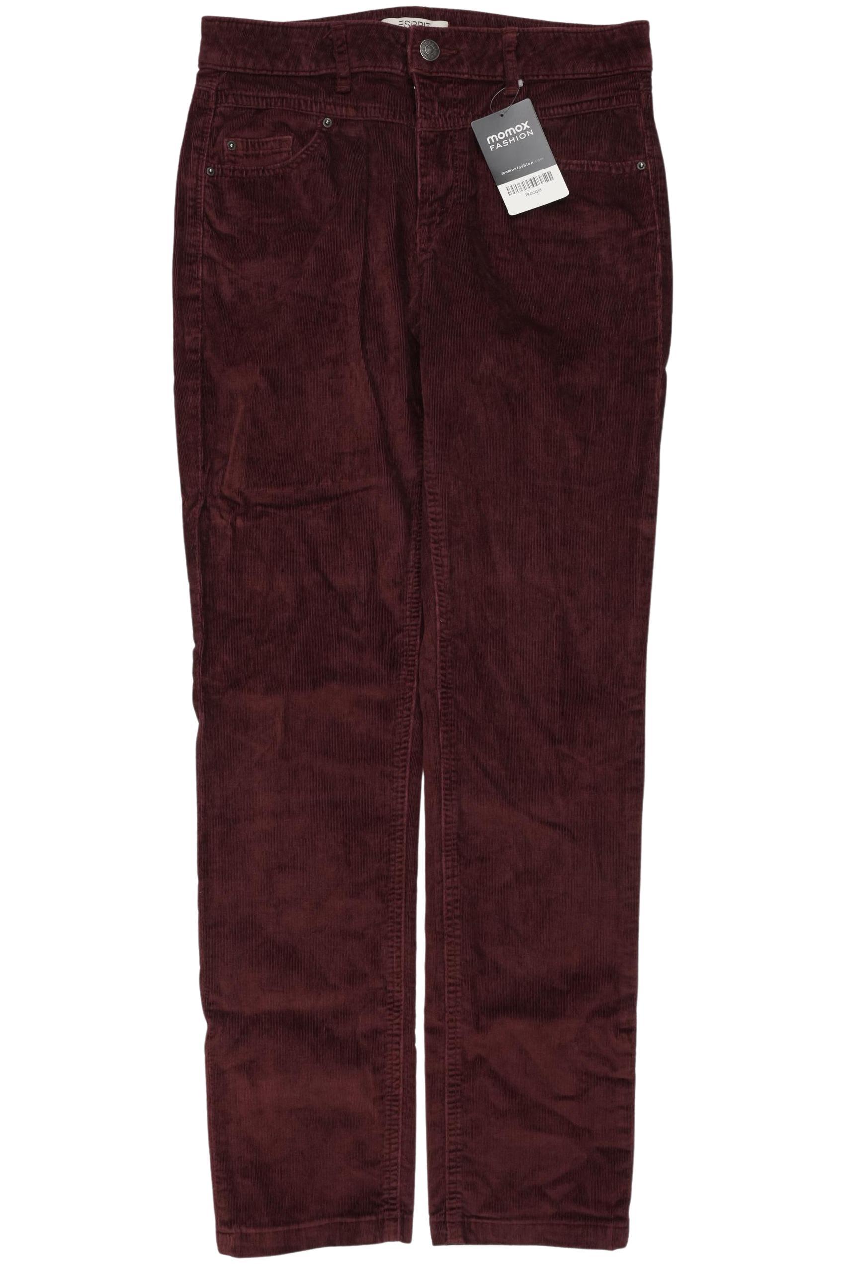 

Esprit Damen Stoffhose, bordeaux, Gr. 34