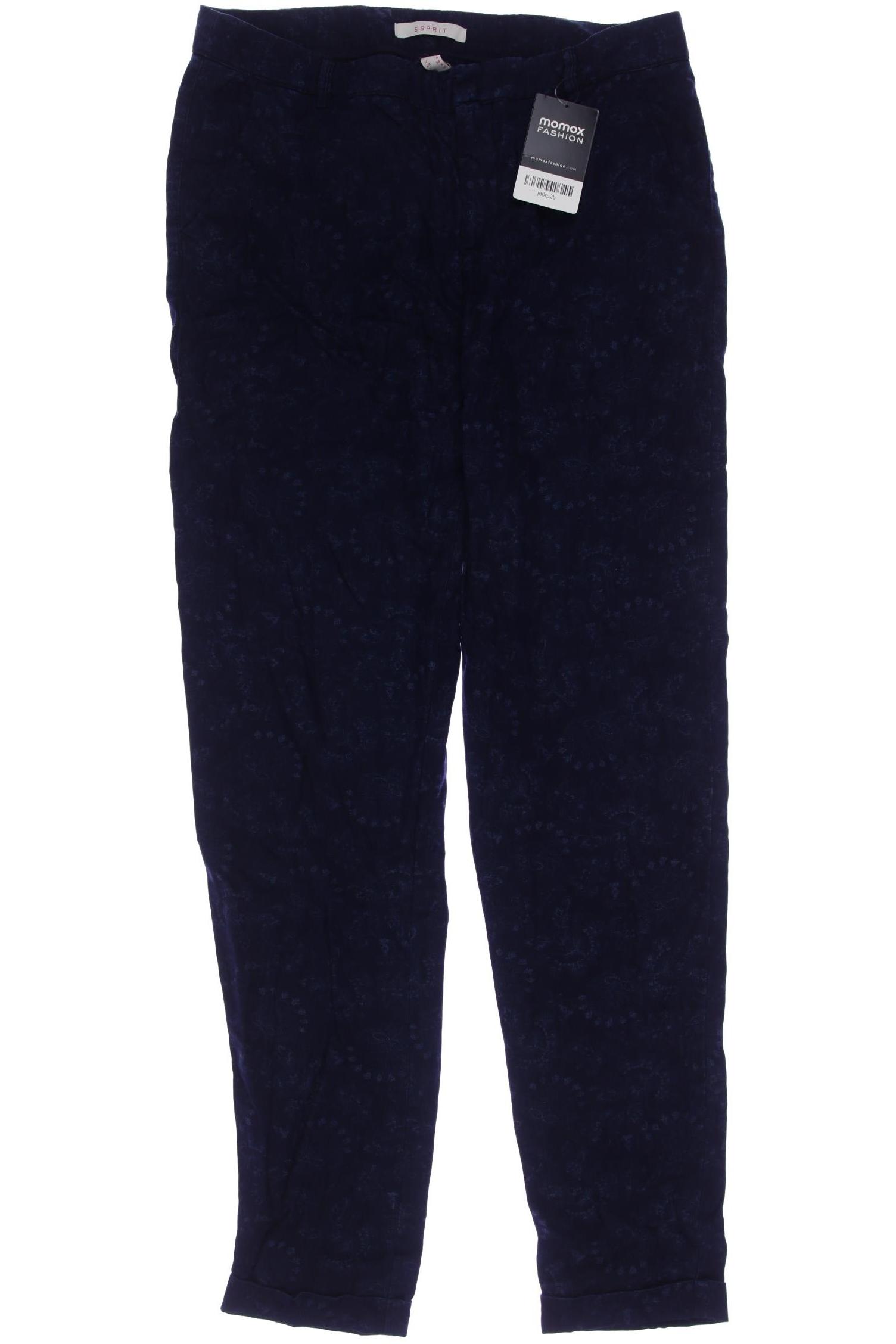 

Esprit Damen Stoffhose, marineblau, Gr. 34