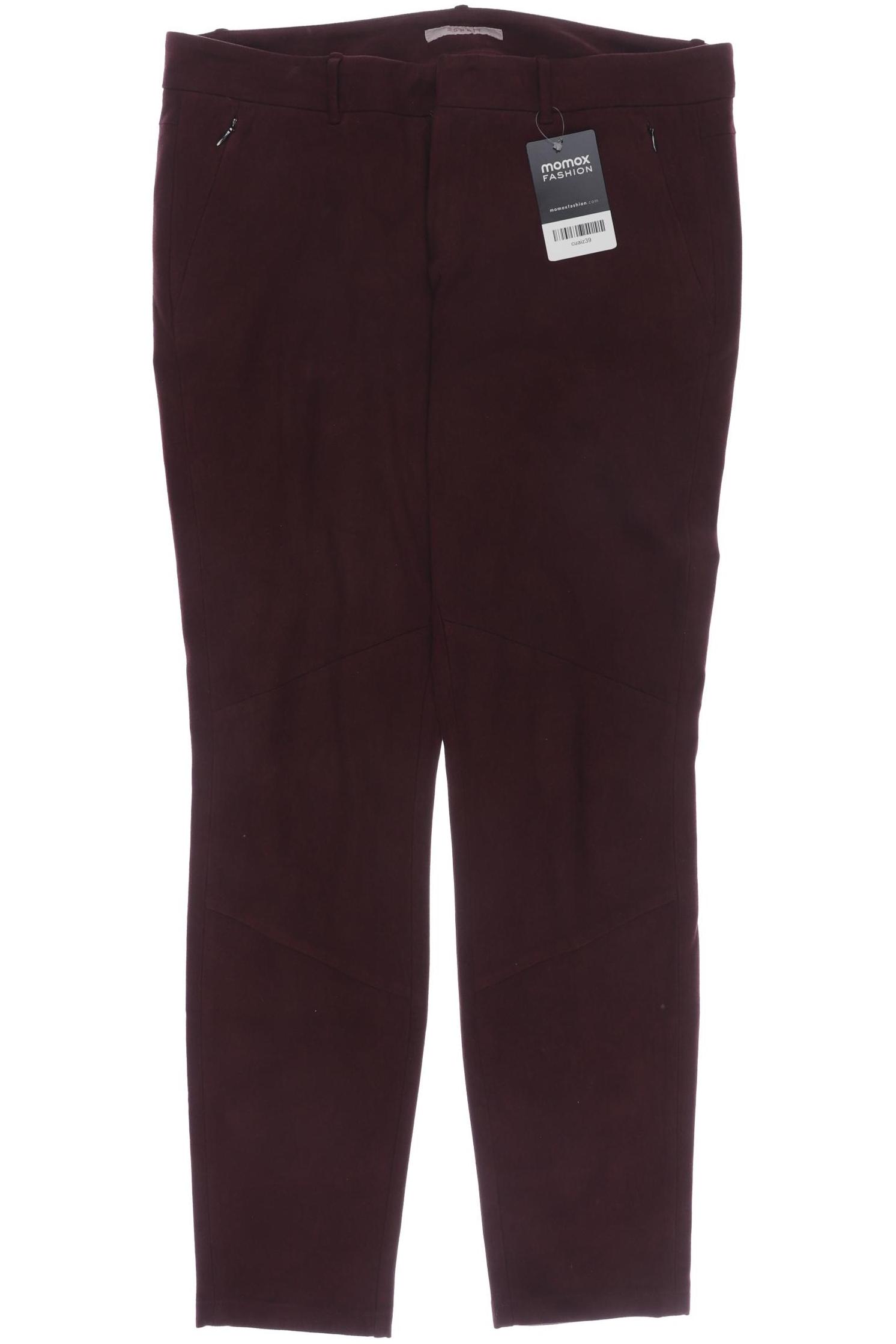 

Esprit Damen Stoffhose, bordeaux, Gr. 38