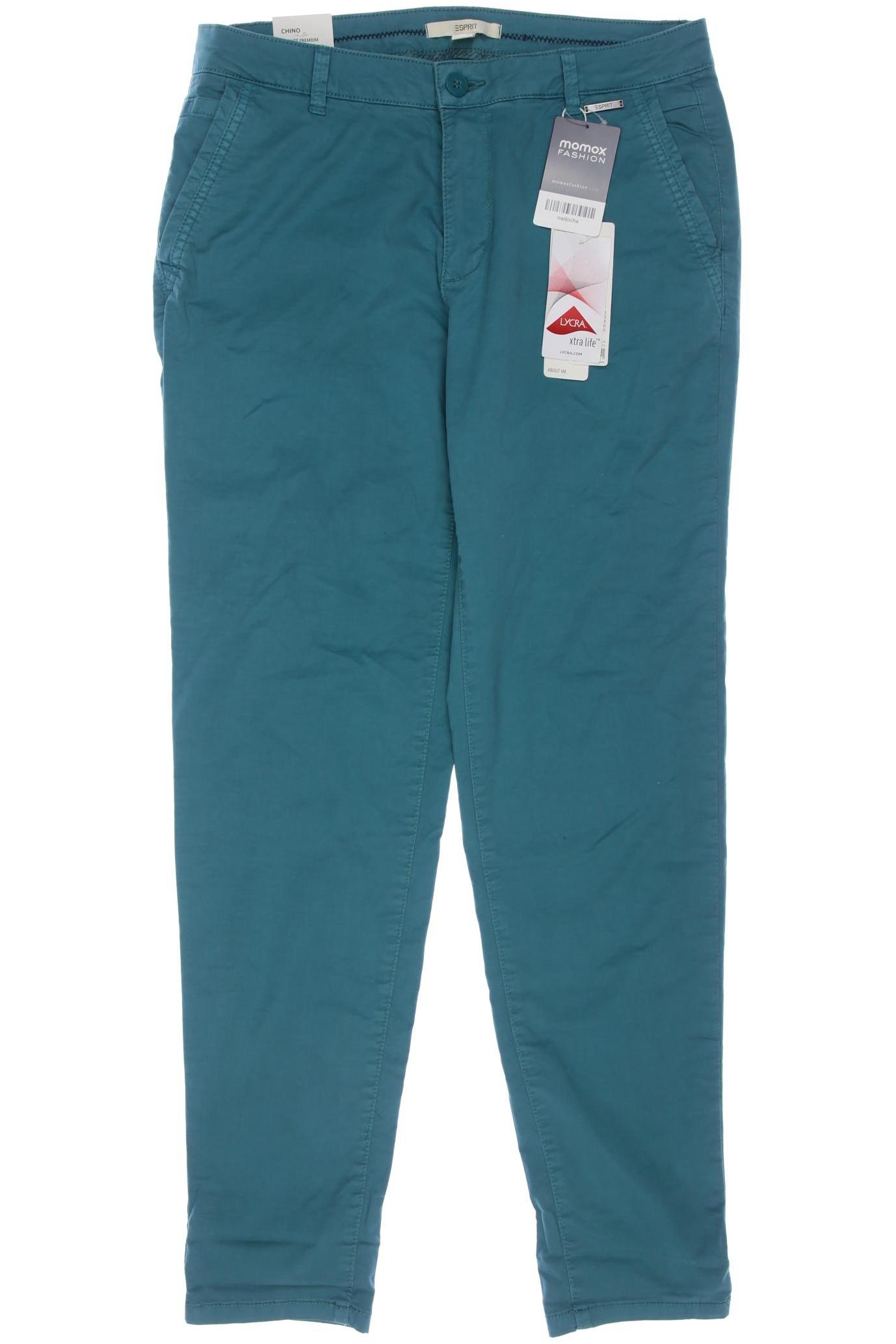 

Esprit Damen Stoffhose, türkis, Gr. 36